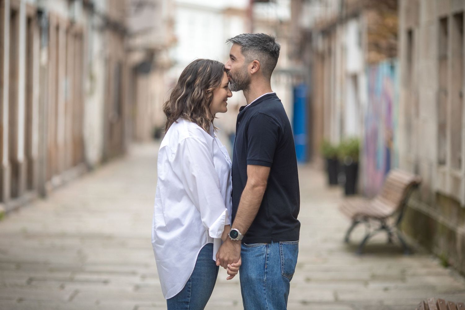 Fotografía emocional de pareja realizada en España.