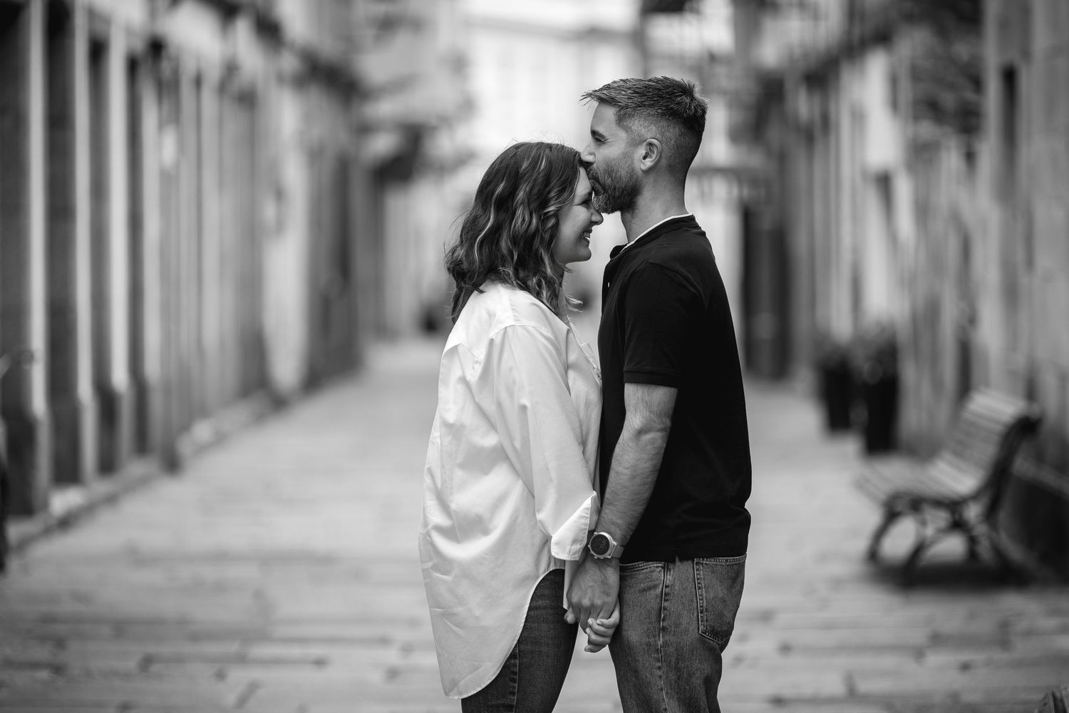 Fotografía emocional de pareja realizada en Galicia