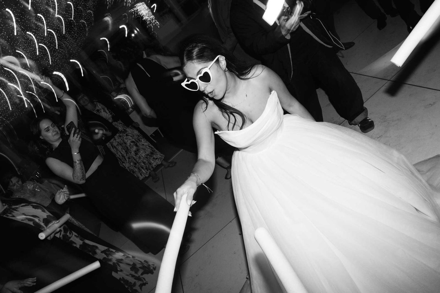 Bride dancing at her wedding reception at Sunnybrae Estate, Adelaide, captured by Barossa Valley photographer Matt Webster.