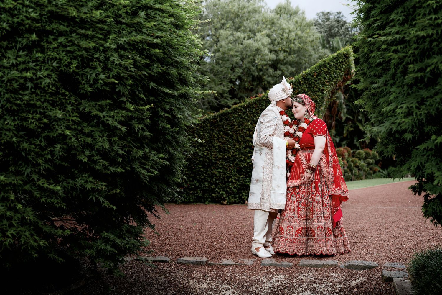 Brisbane wedding photography by Nazareth Black – candid couple portrait