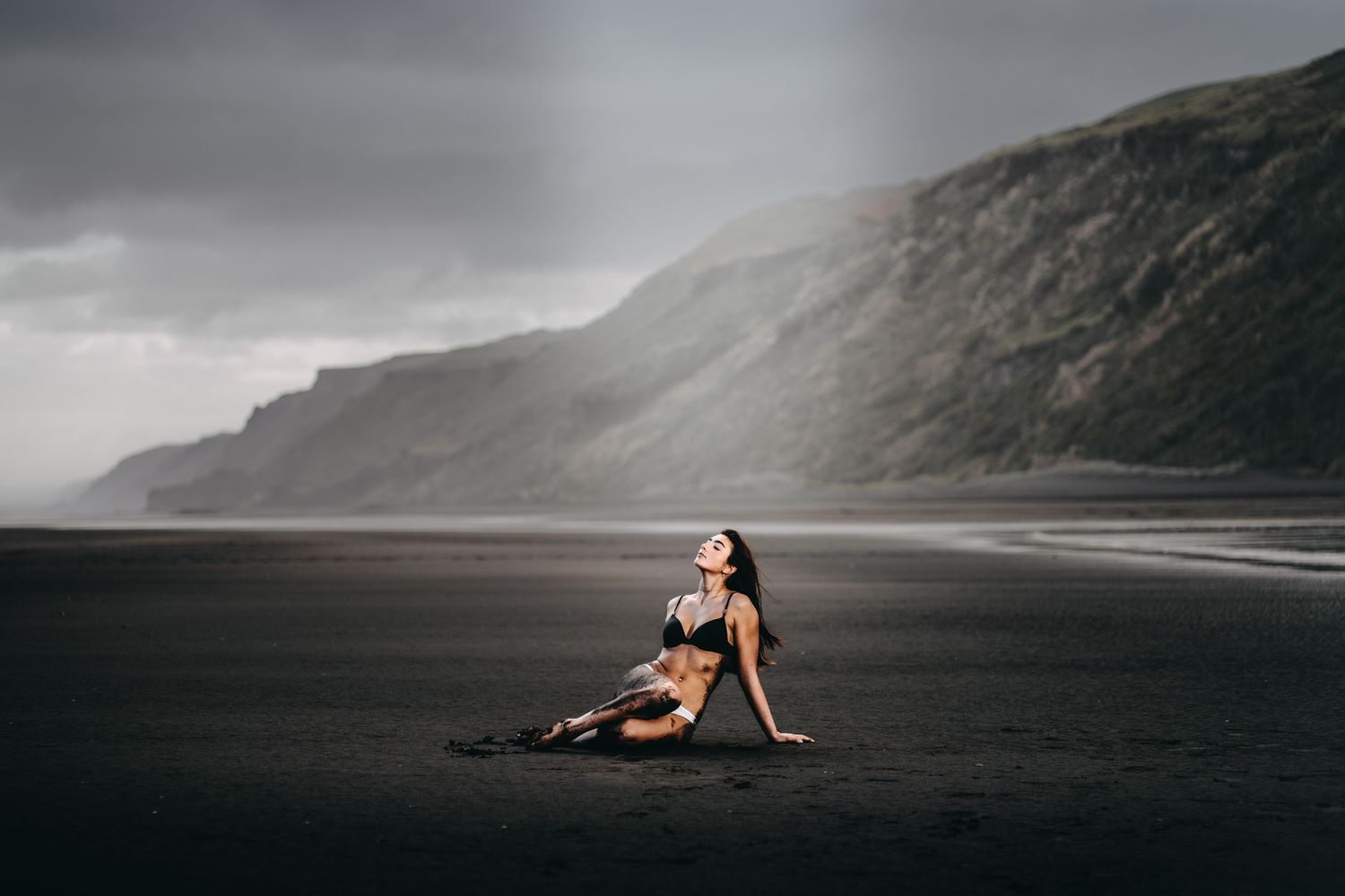 Model portfolio portrait photography Brisbane by Nazareth Black