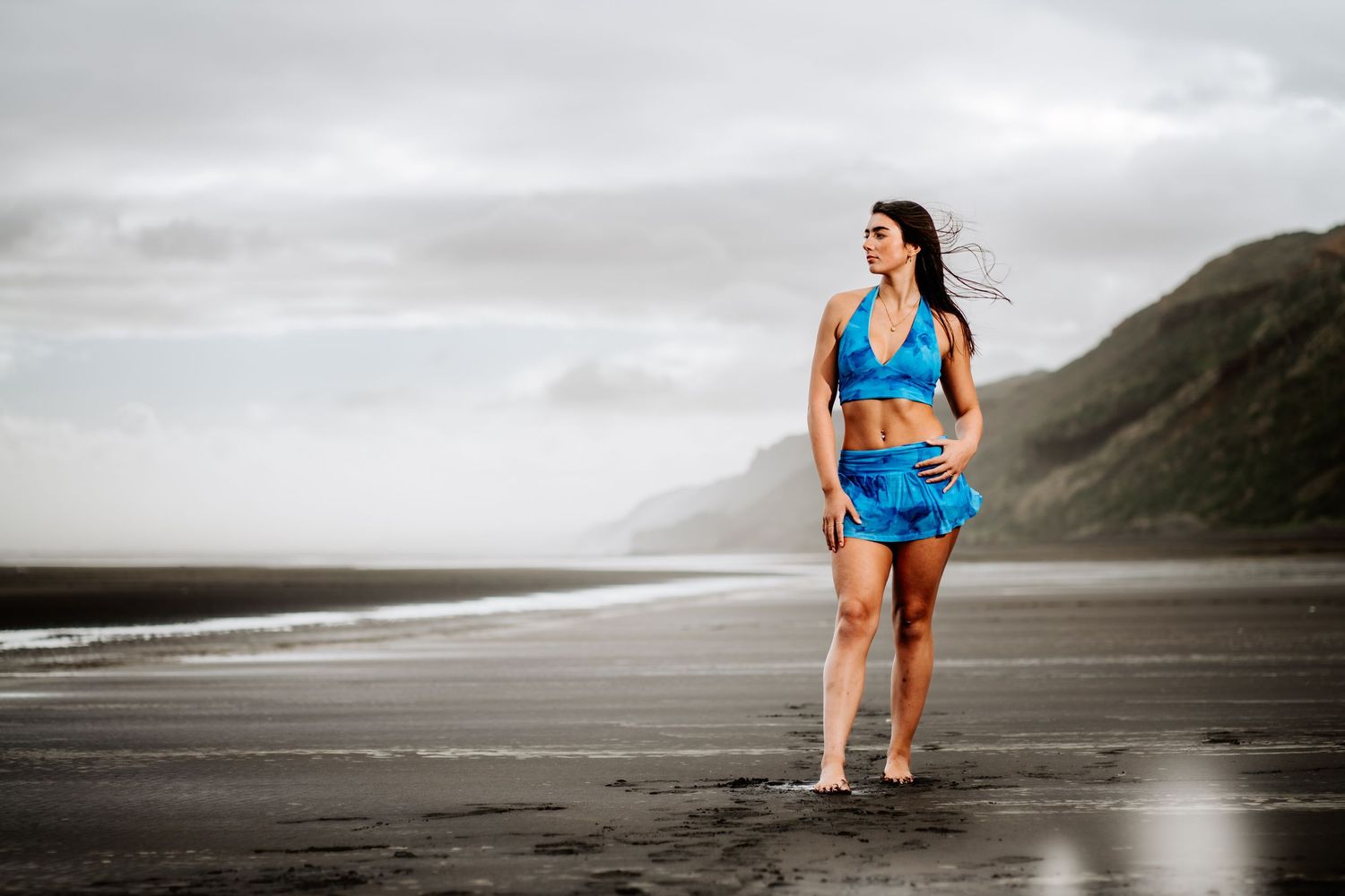 Model portfolio portrait photography Brisbane by Nazareth Black