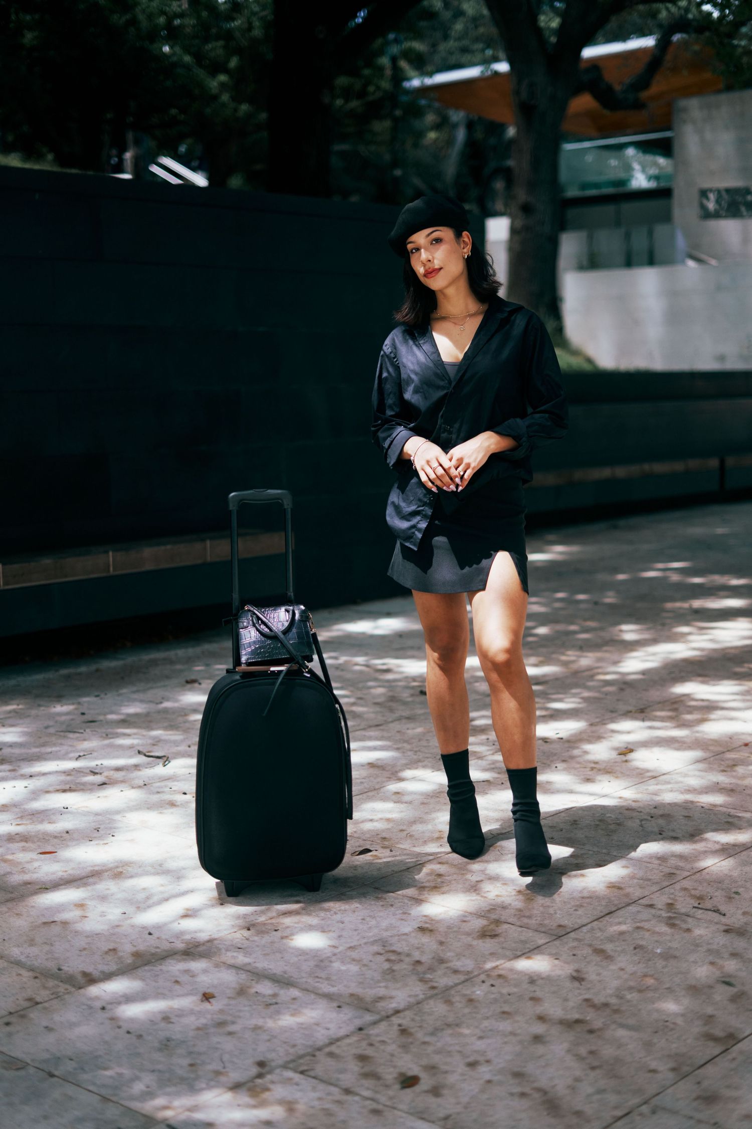 Model portfolio portrait photography Brisbane by Nazareth Black
