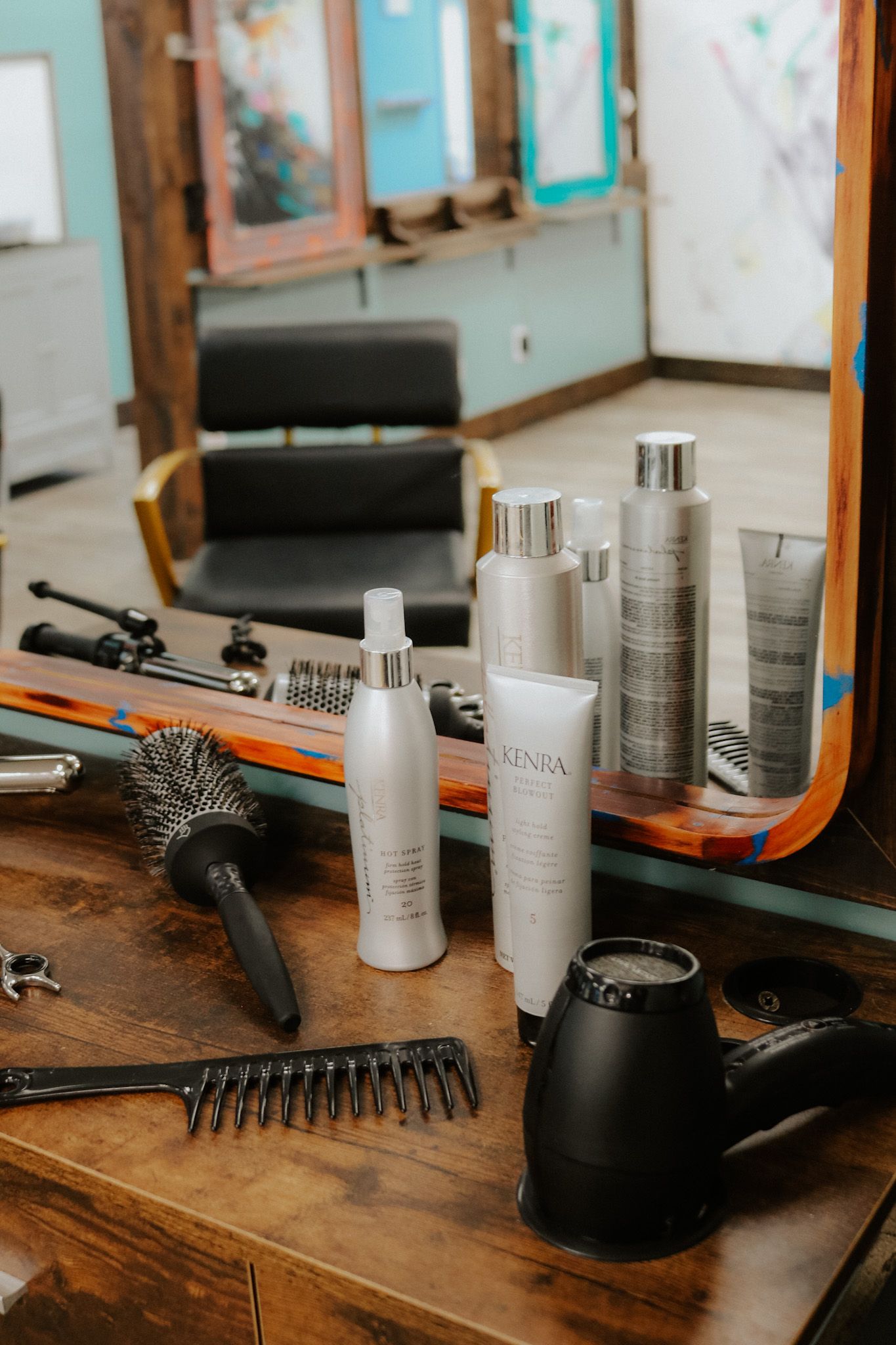 Great Falls Montana hair salon branding photos