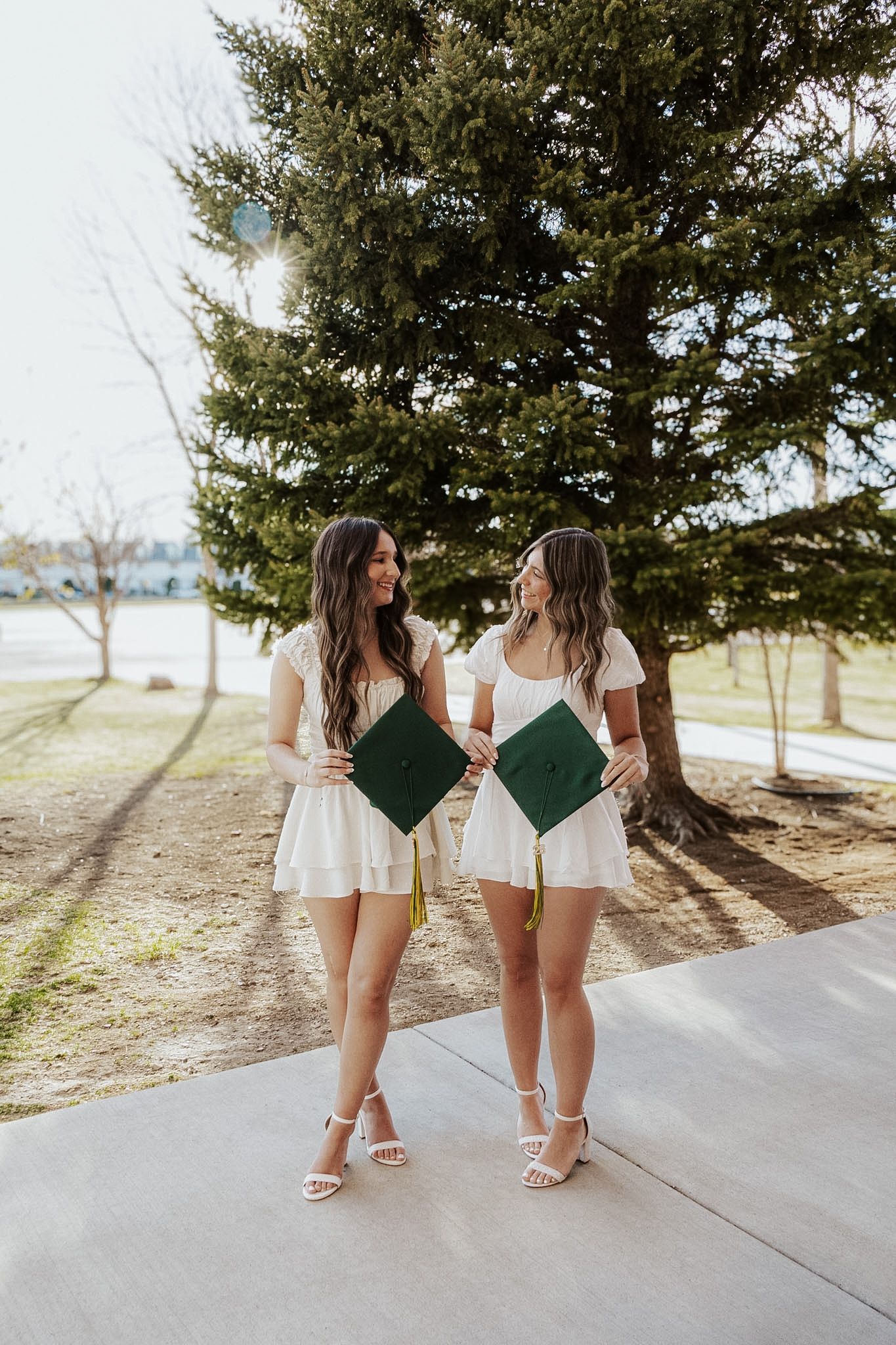 CMR  High School Cap and Gown Senior Photography Session