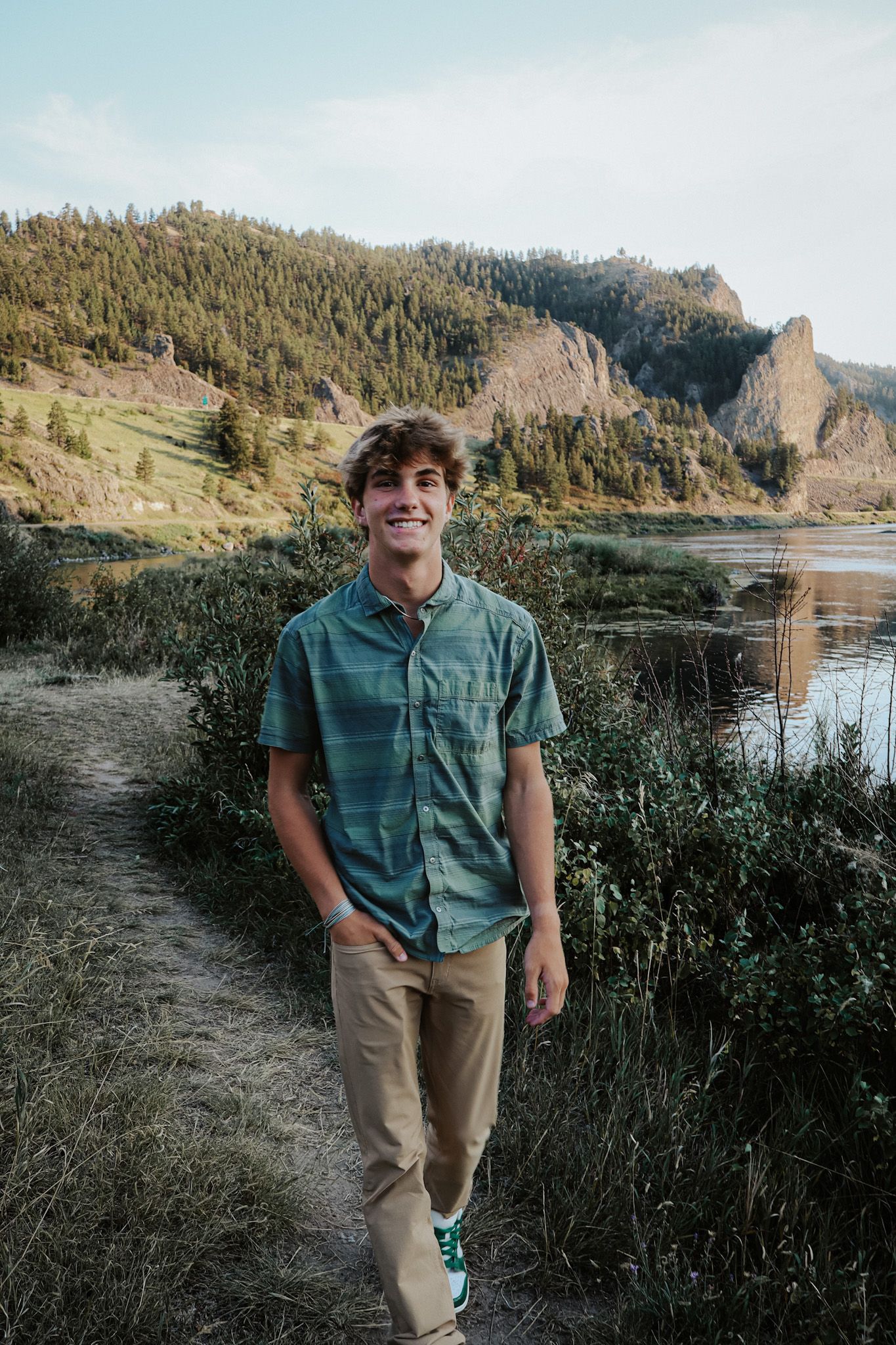 Great Falls, Holter, Mid Canon Montana Senior Photo