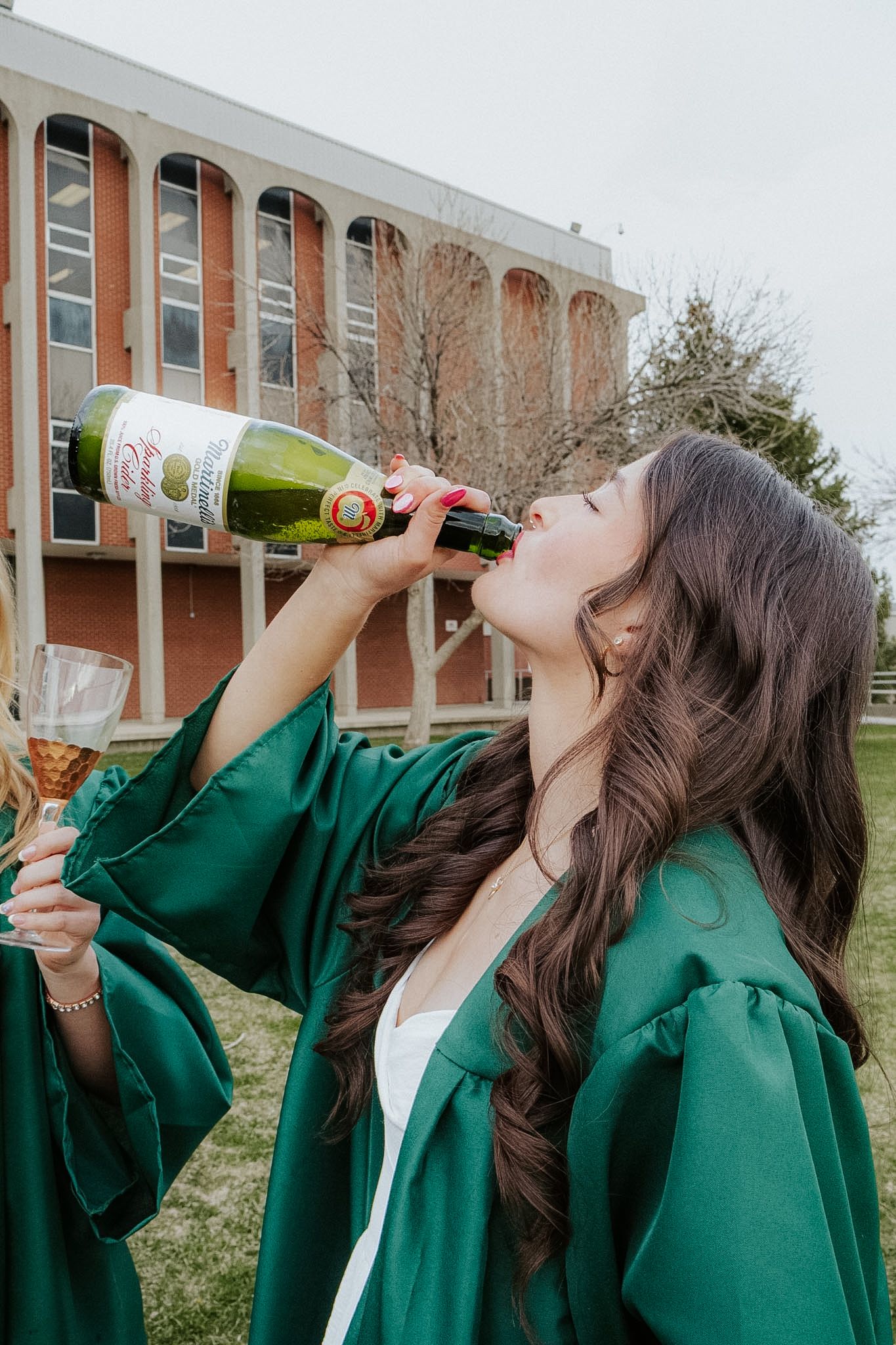 Group CMR High School cap and Gown Senior Photography Session