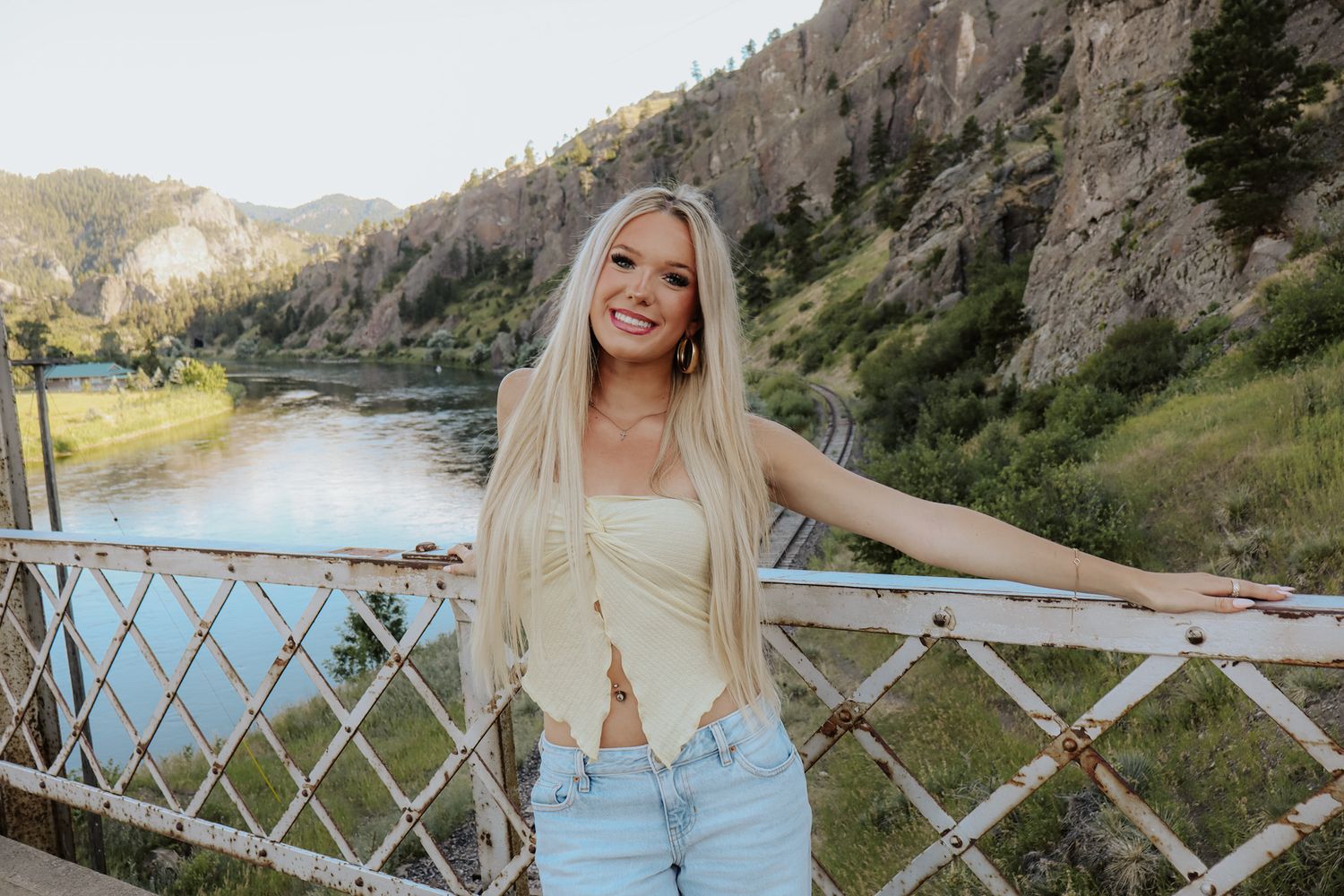 Great Falls, Holter, Mid Canon Montana Senior Photo