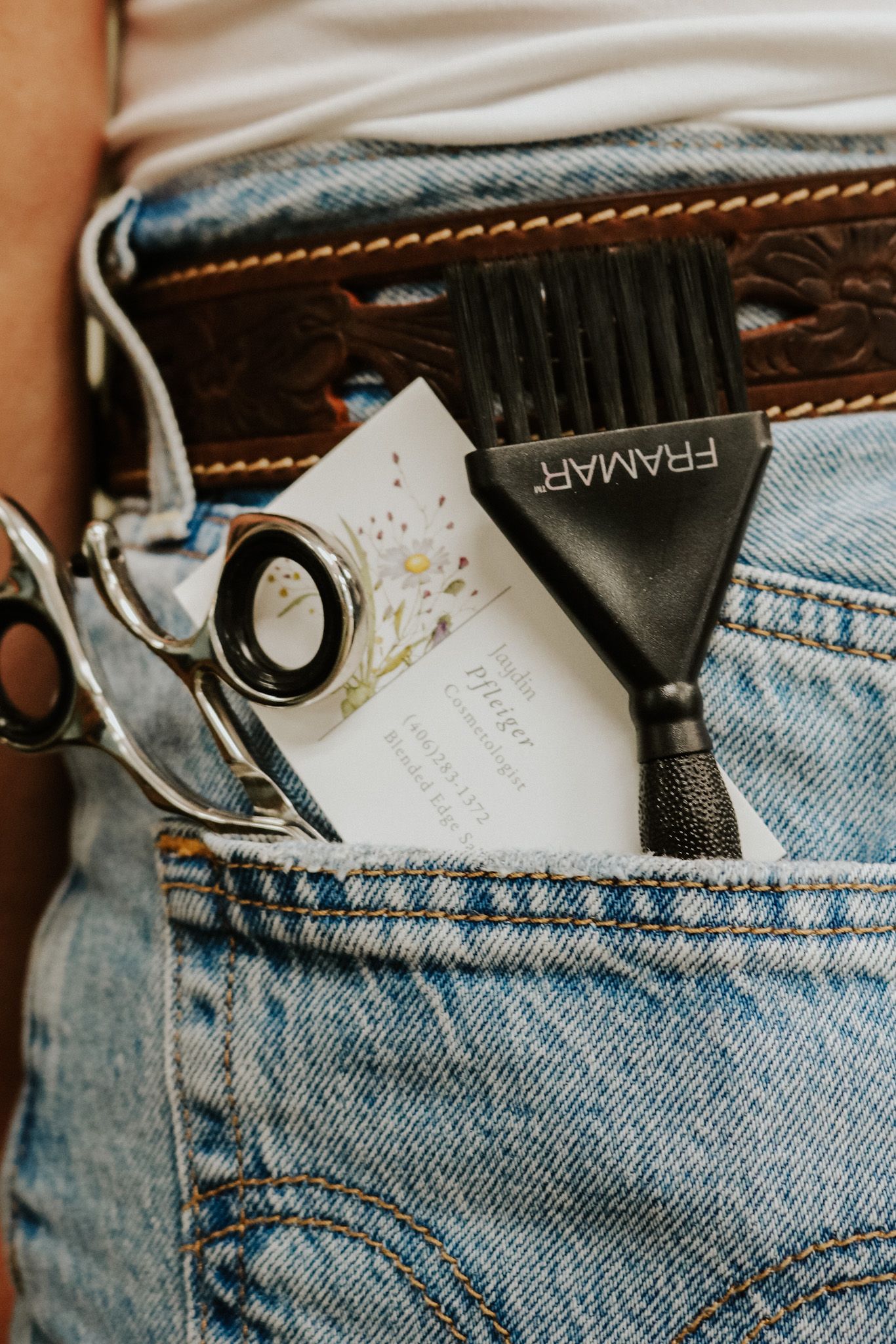 Great Falls Montana hair salon branding photos