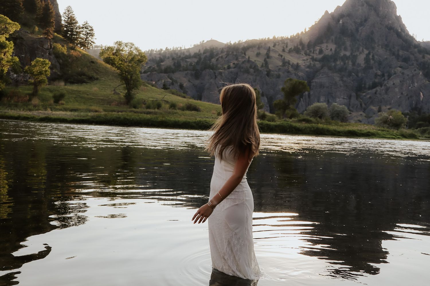 Great Falls, Holter, Mid Canon Montana Senior Photo