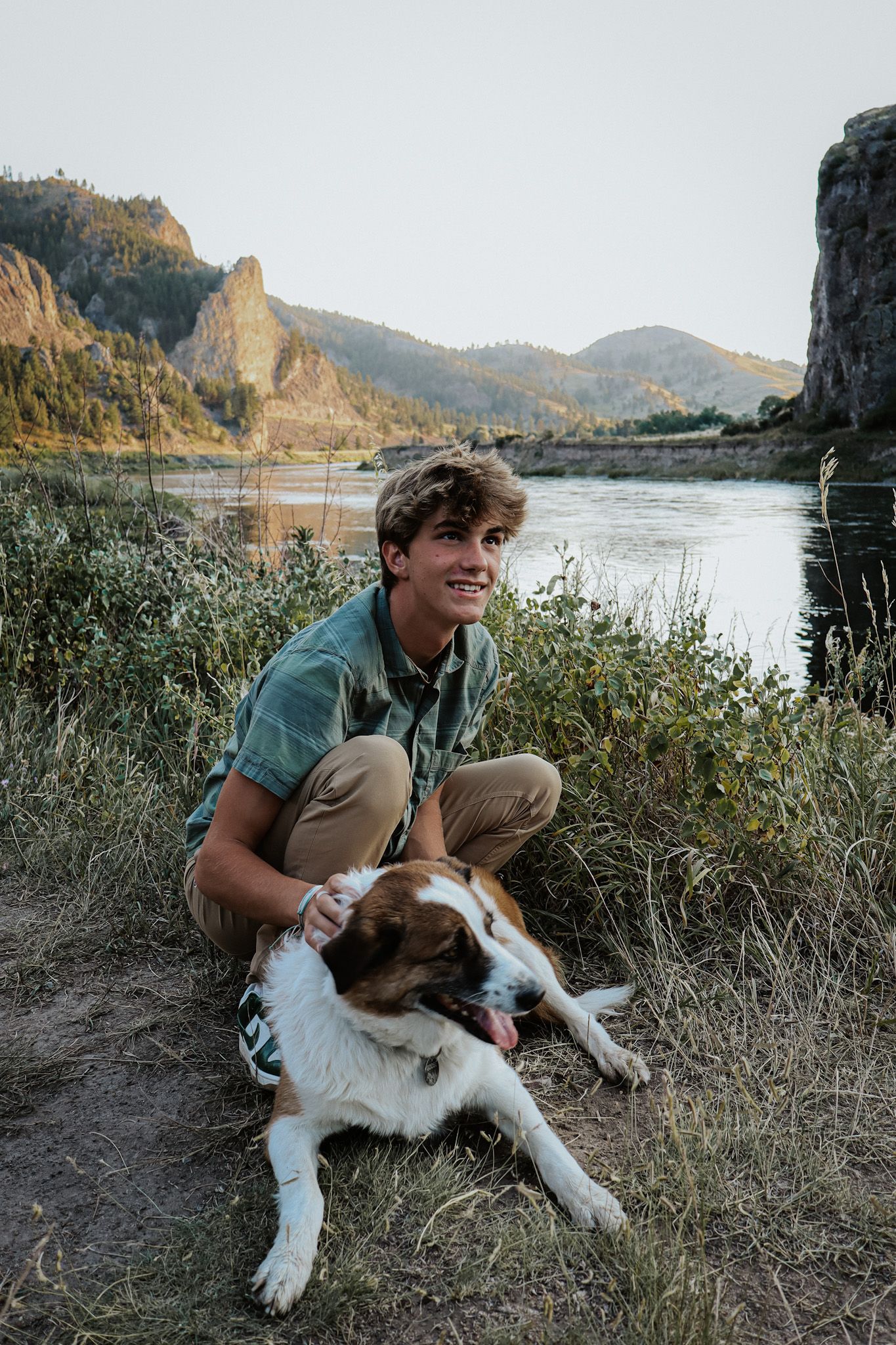Great Falls, Holter, Mid Canon Montana Senior Photo