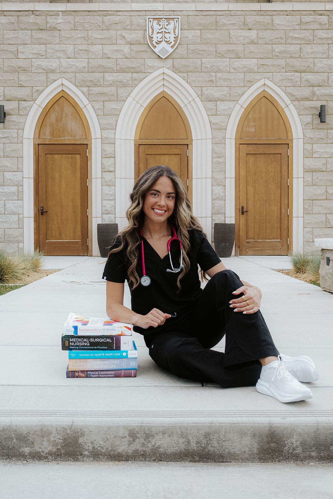 Carroll College Cap and Gown Senior Photography Session