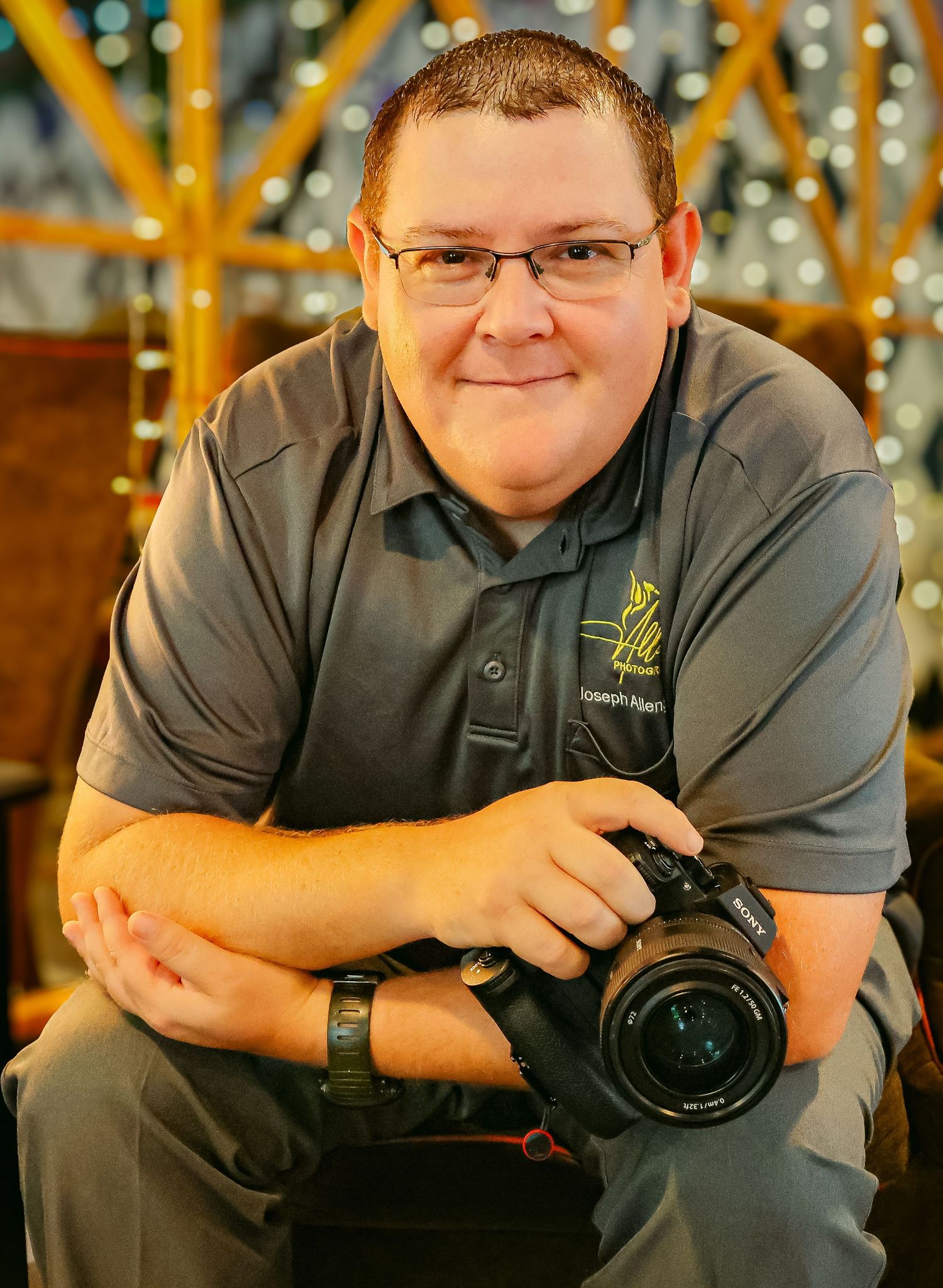 Photo of Joseph Allenger, owner and Photographer of code boudoir