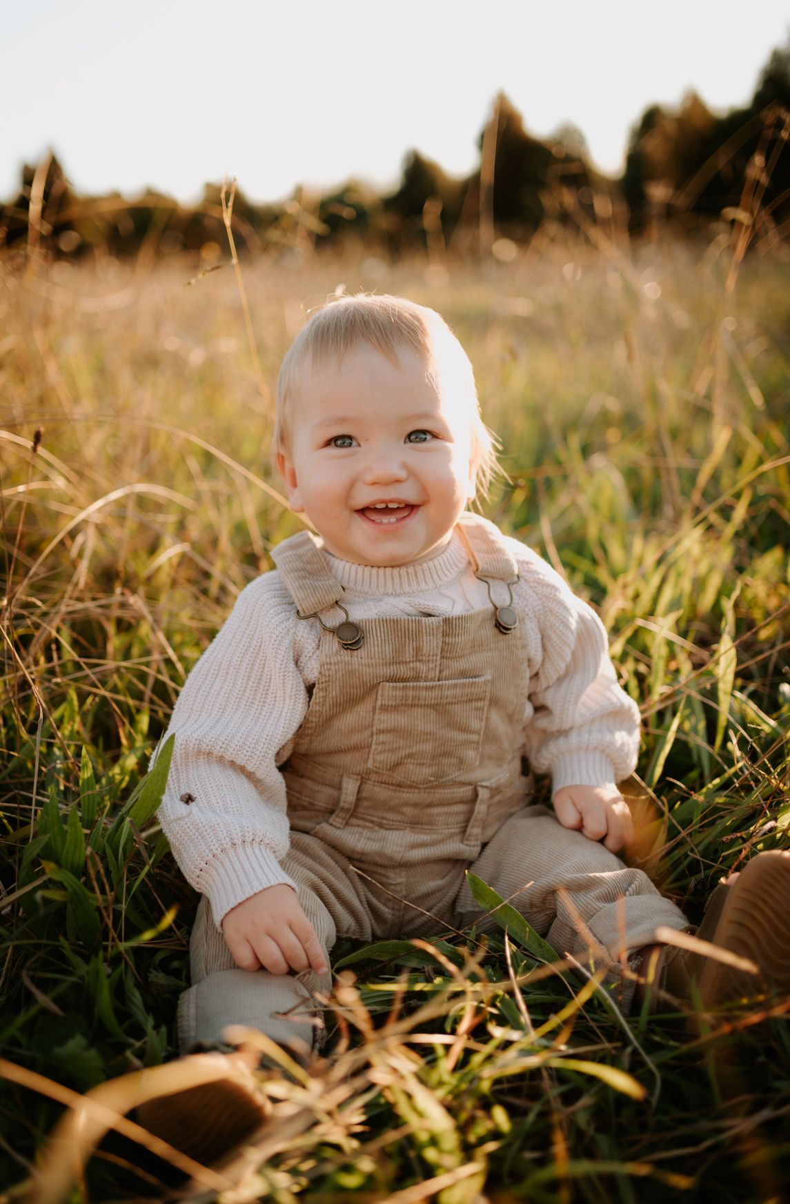 Golden gasses with Baby