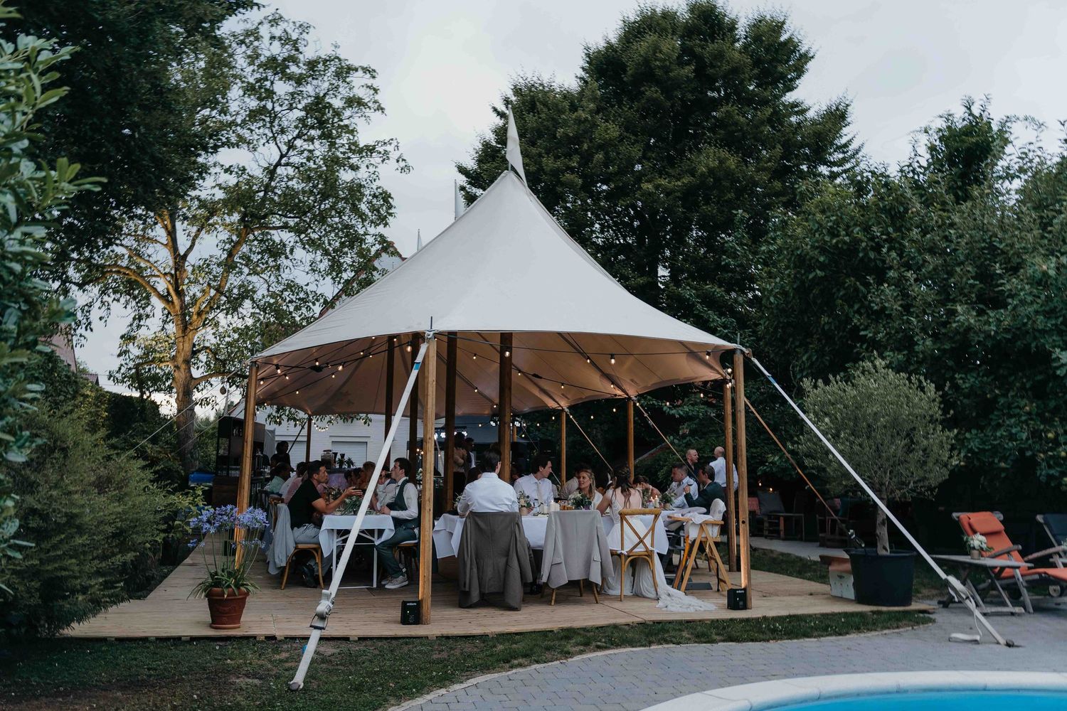 tent huwelijke in Boechout