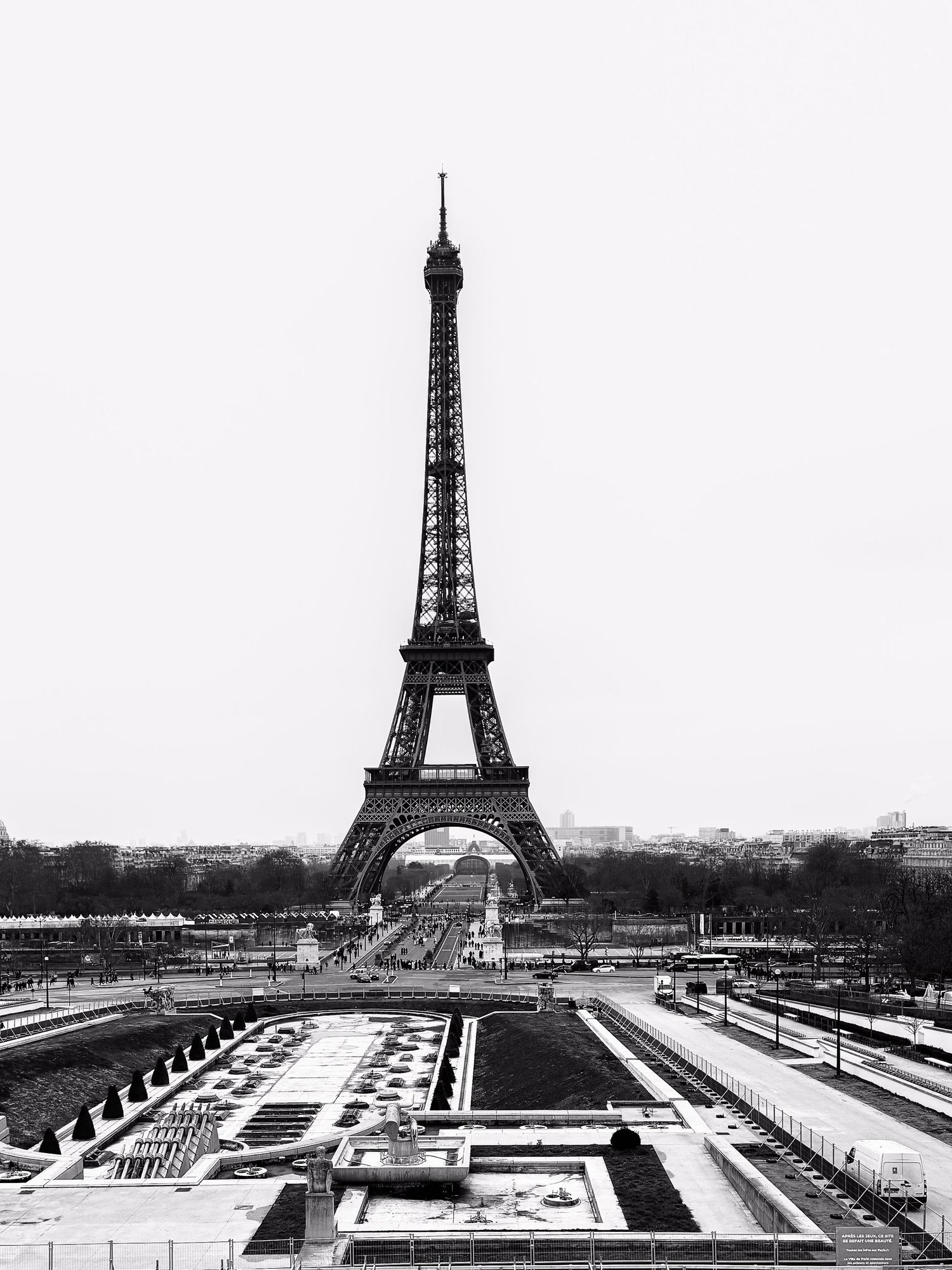 Photo de paysage en noir et blanc capturé par Enrique ROCHEFEUILLE