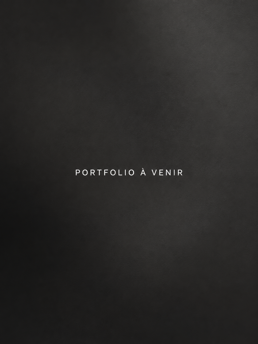 En attente portfolio