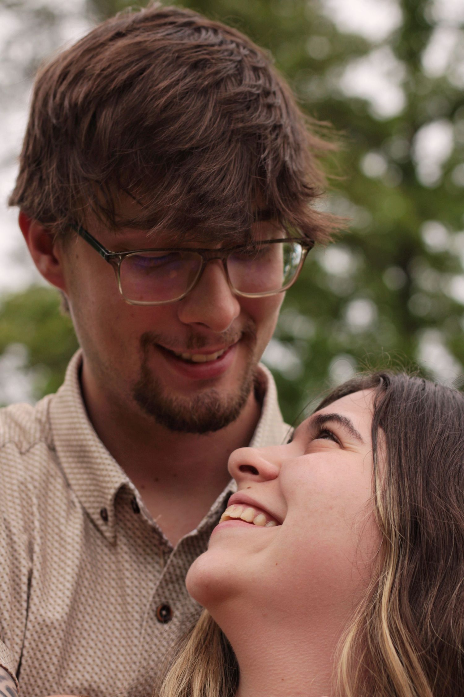 Soft romantic lighting capturing intimate connections