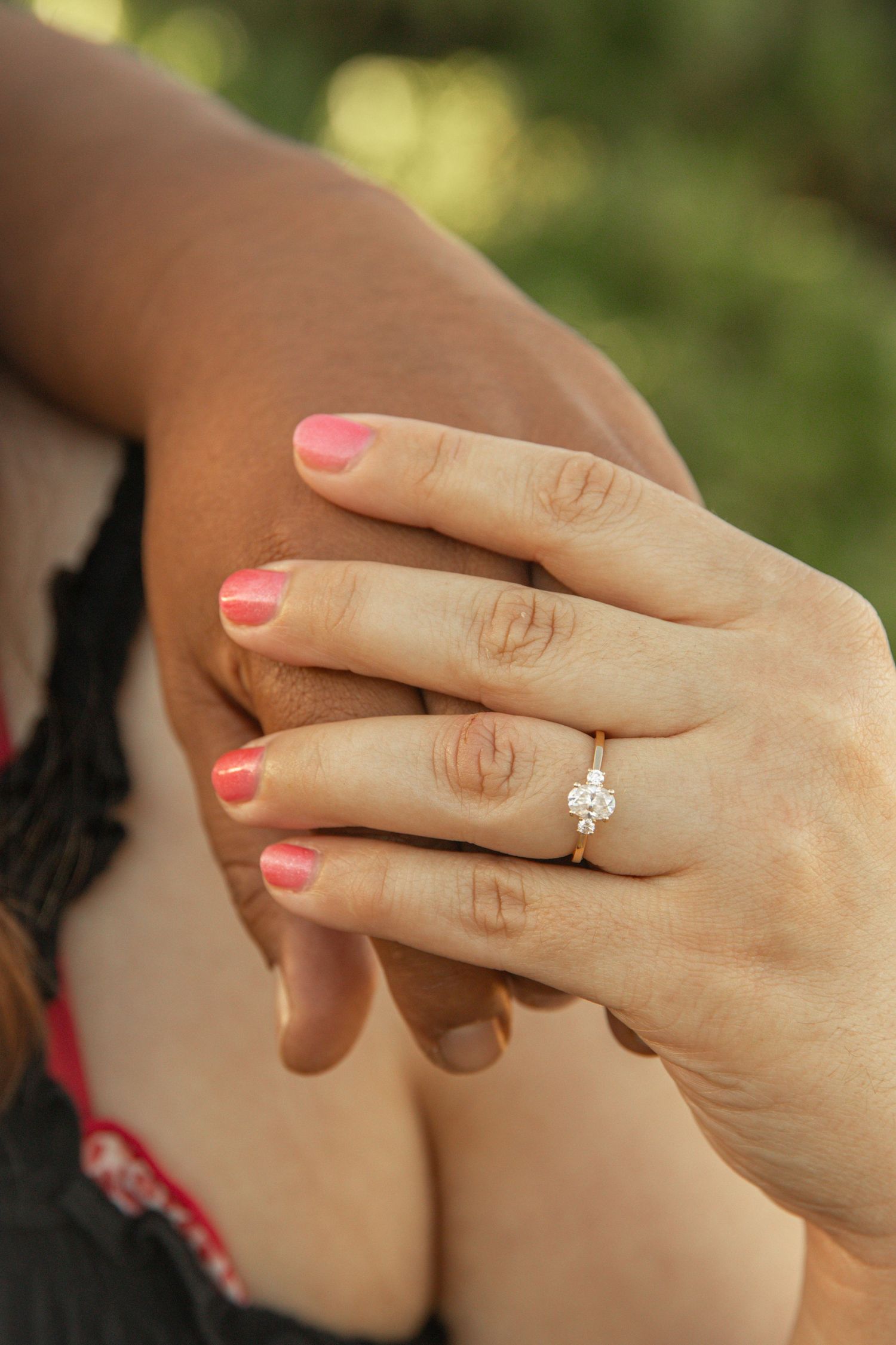 engagement session on a beach in maui