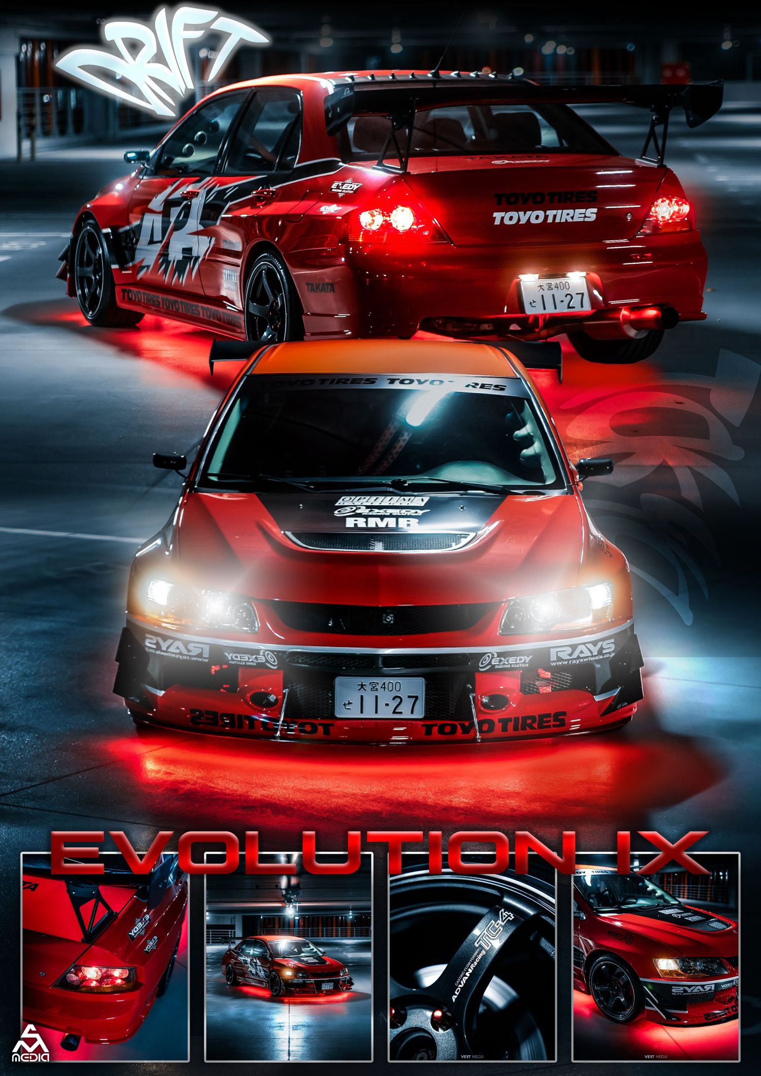 Mitsubishi Evo 9 

Poster