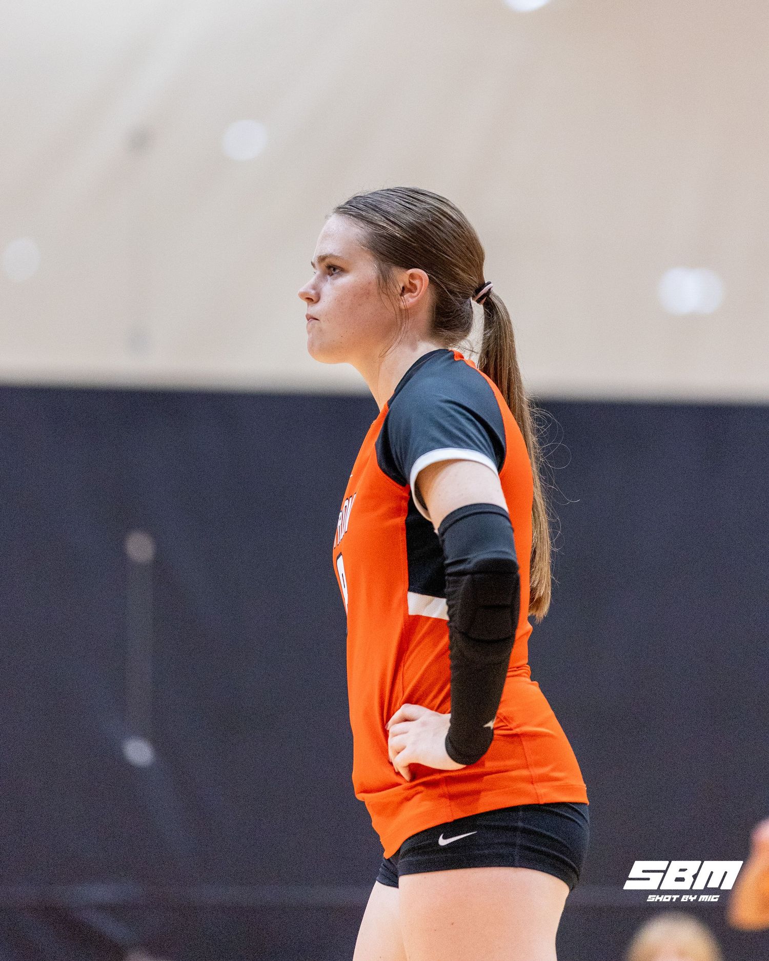 Byron's Molly Wheeler (8) prepares her next move during Byron's 2-0 win against Scales Mound on Saturday, Sep. 16, 2025