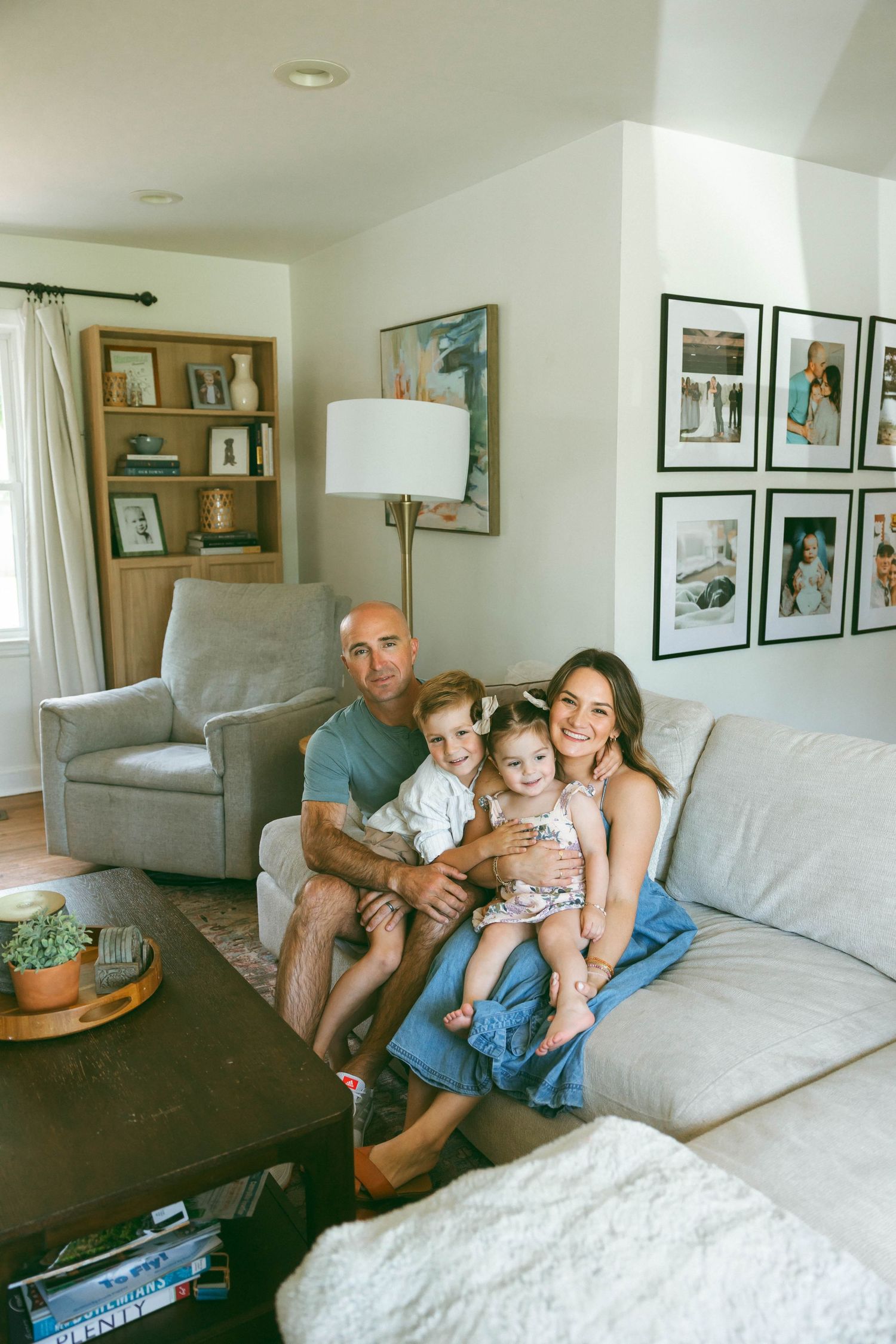 Family In Home Session in Nashville Tennessee