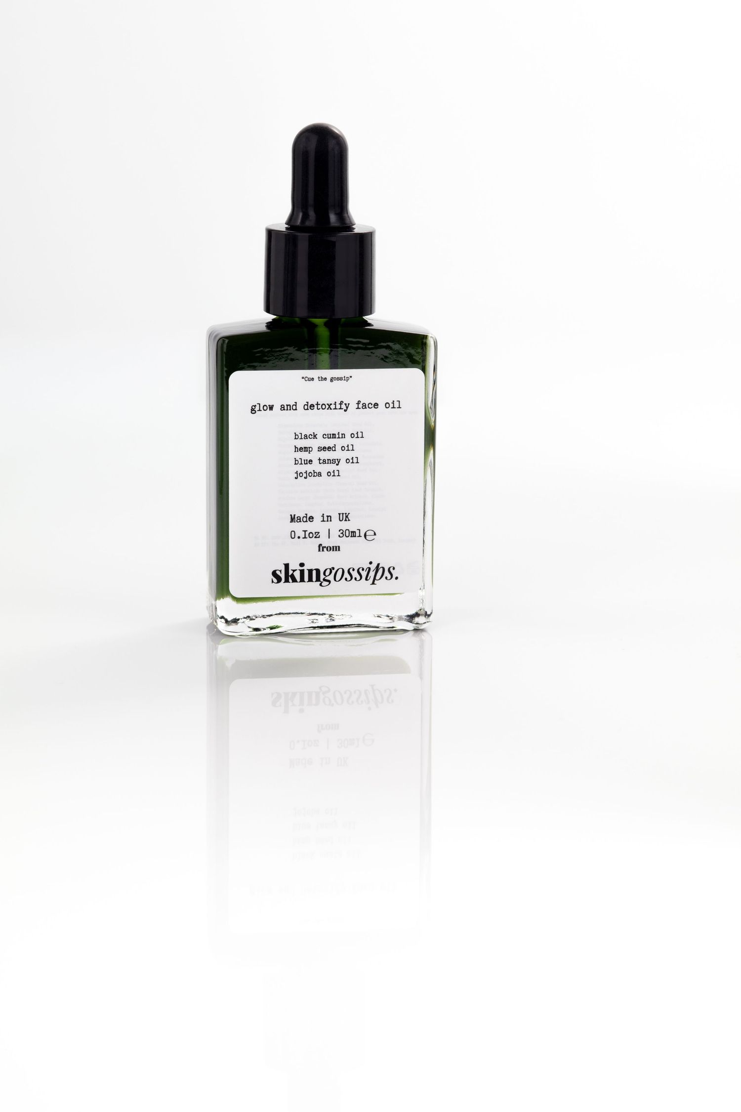 skincare shot serum for luxury brand studio photography taken by UK product photographer Glow Studio Yalda