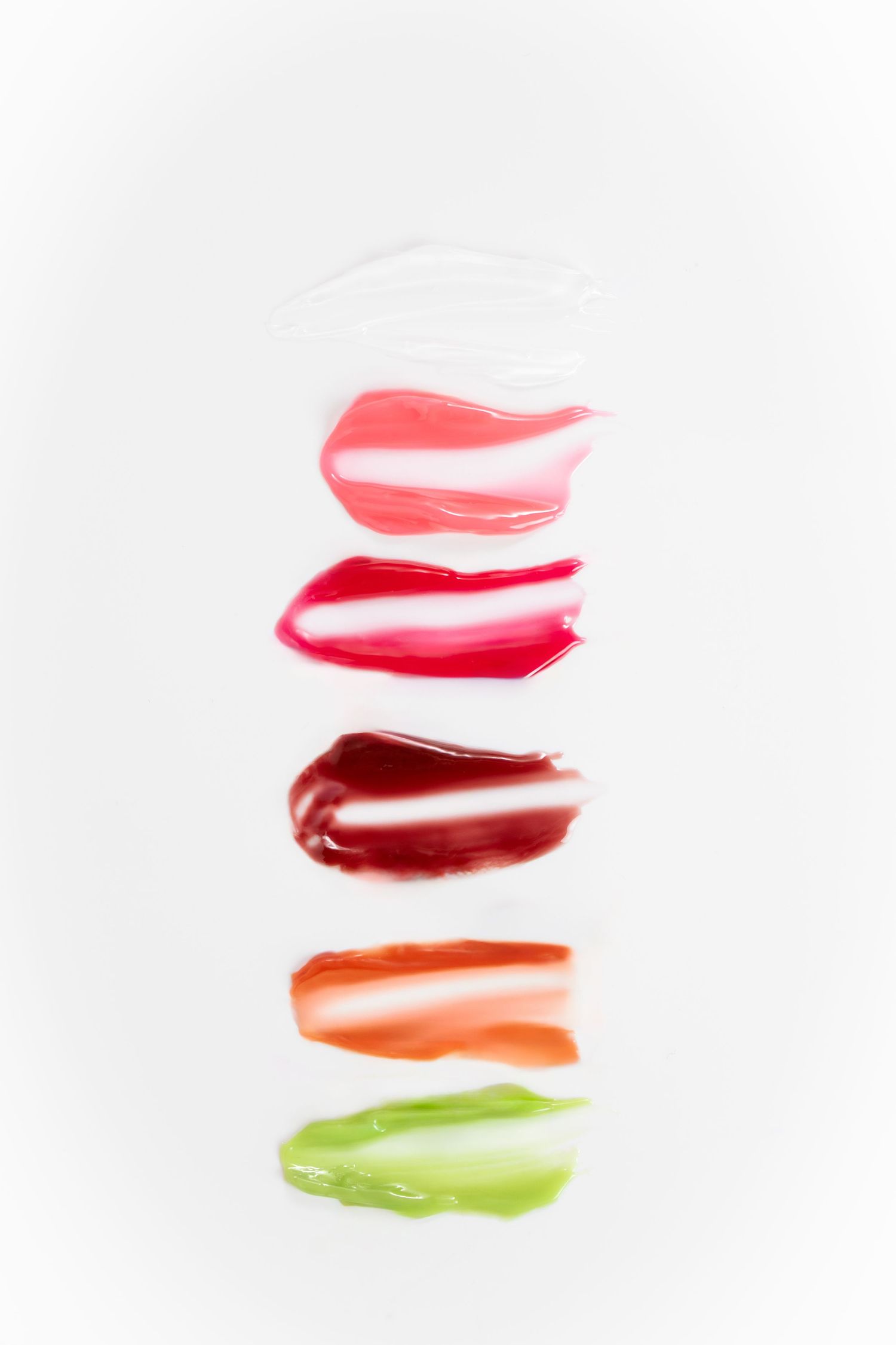 Swatches product photography for beauty brand