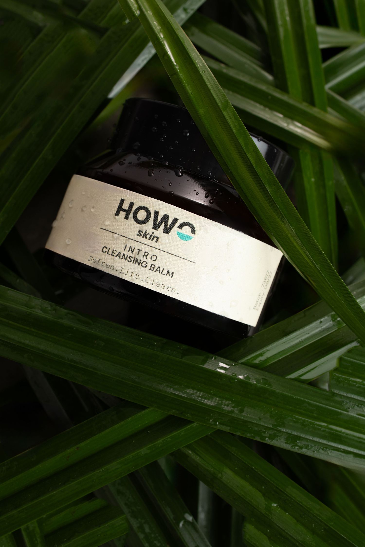 Skincare shot taken in the nature by UK product photographer Glow Studio Yalda