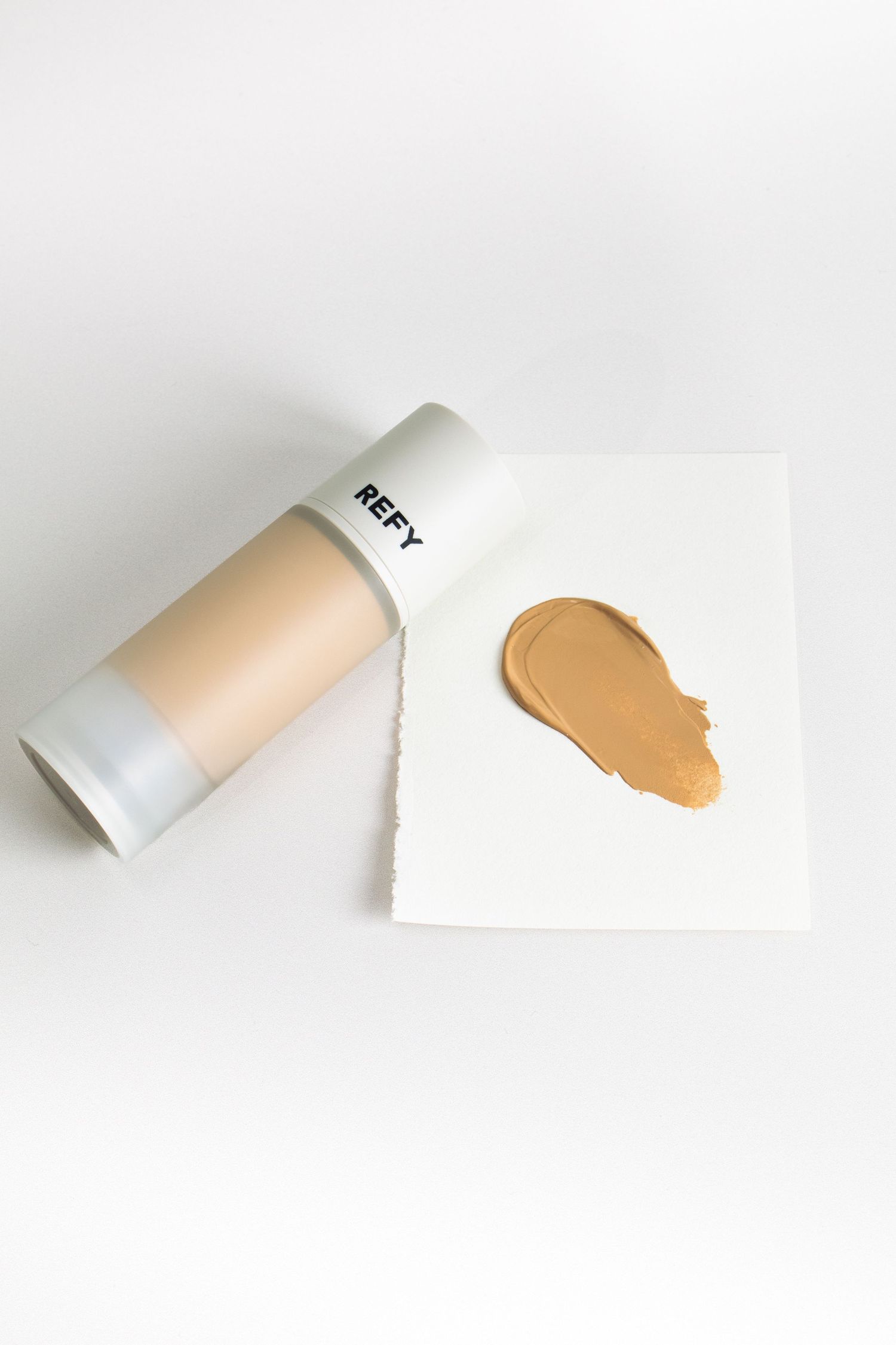 swatch product photography, REFY, beauty product photographer for luxury brands