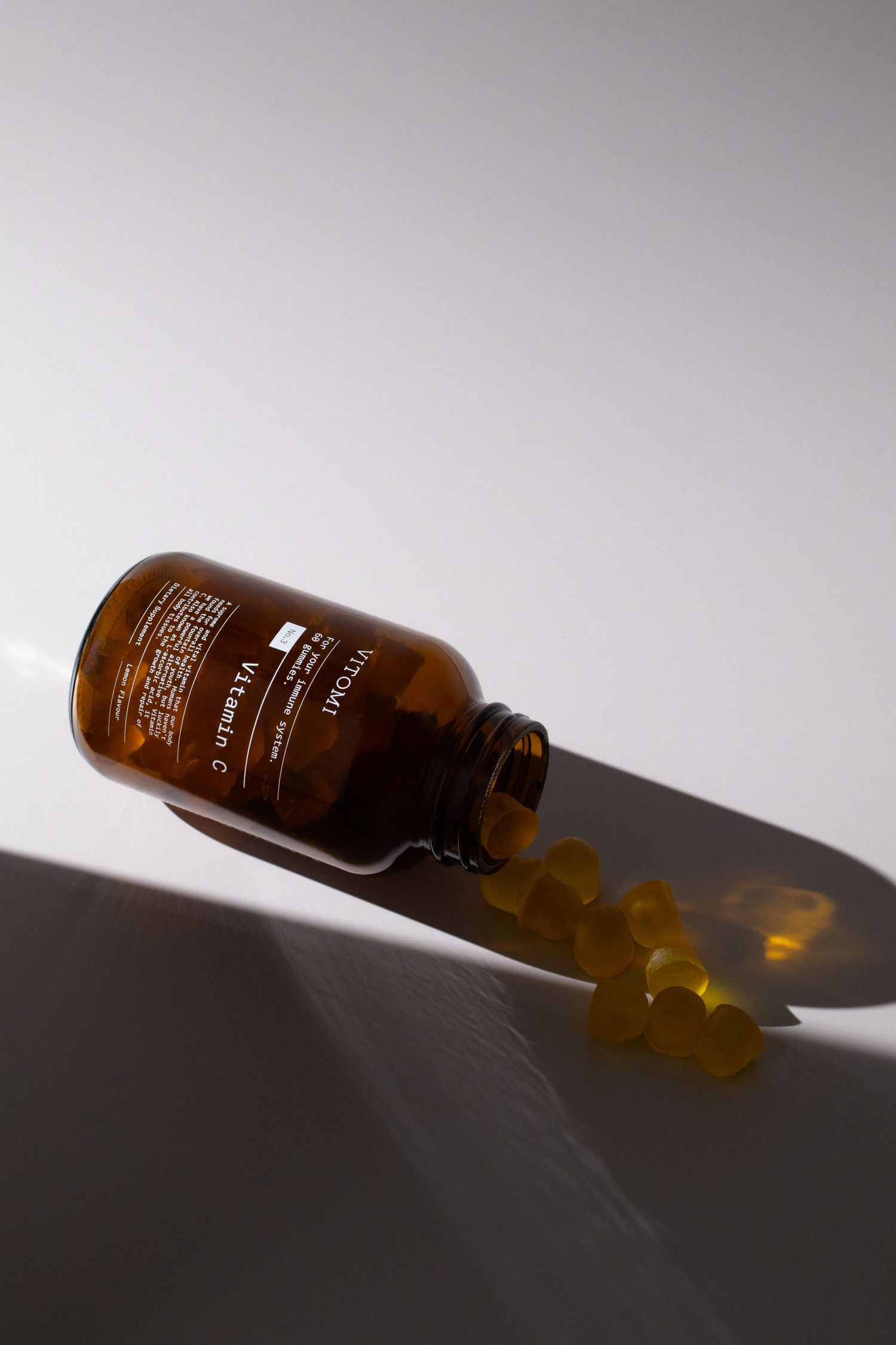vitamins product photography for wellness brand