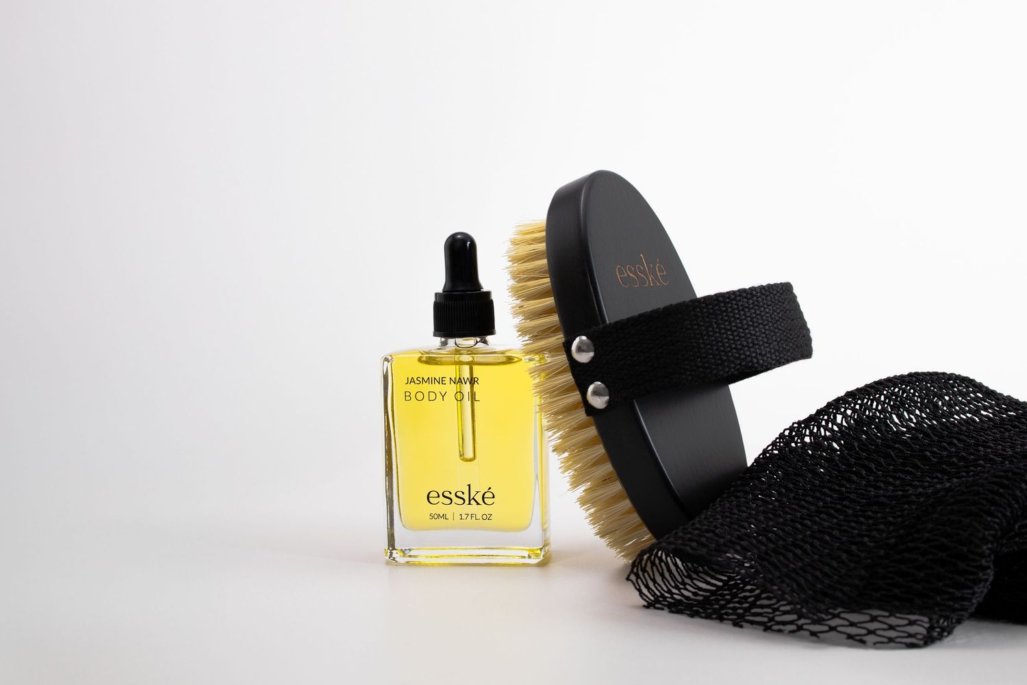 body oil photography for luxury brand