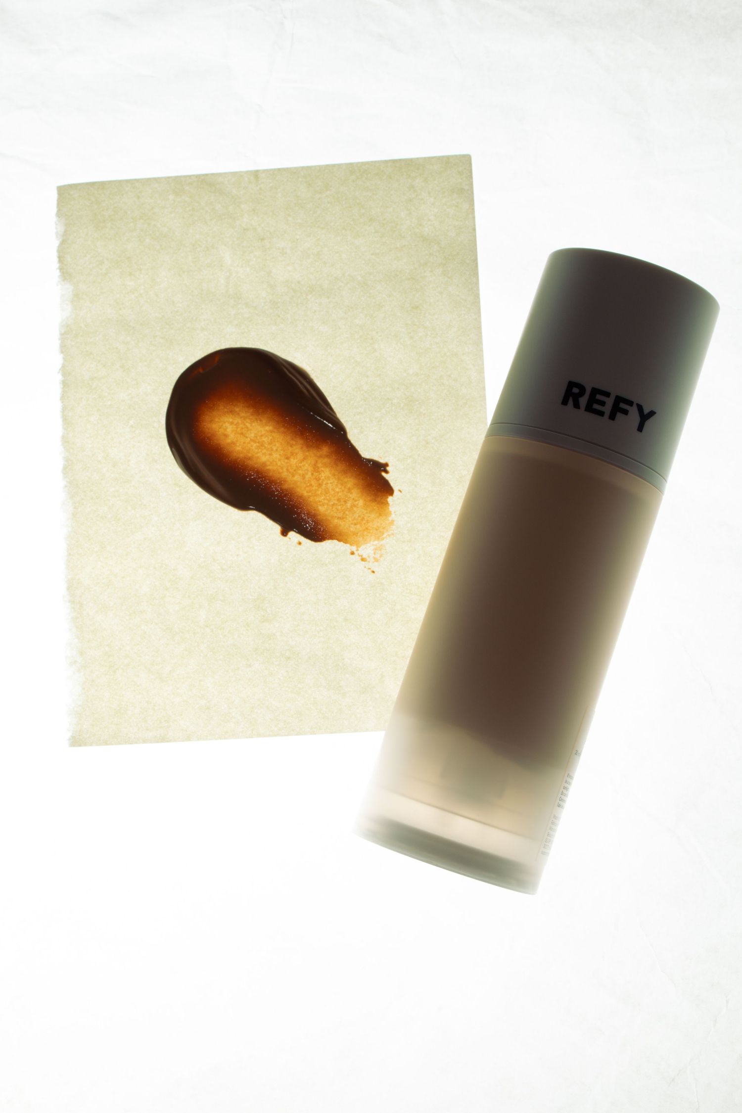 unique way swatch product photography