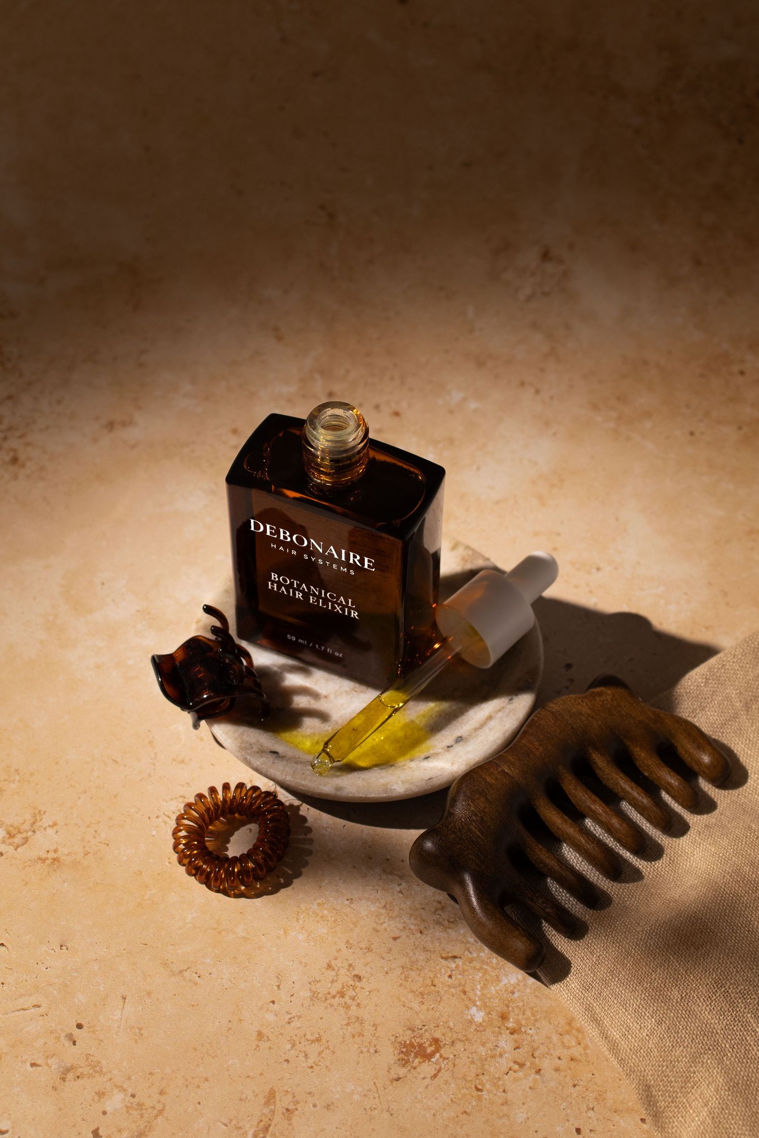 hair oil product photographer, luxury product photography
