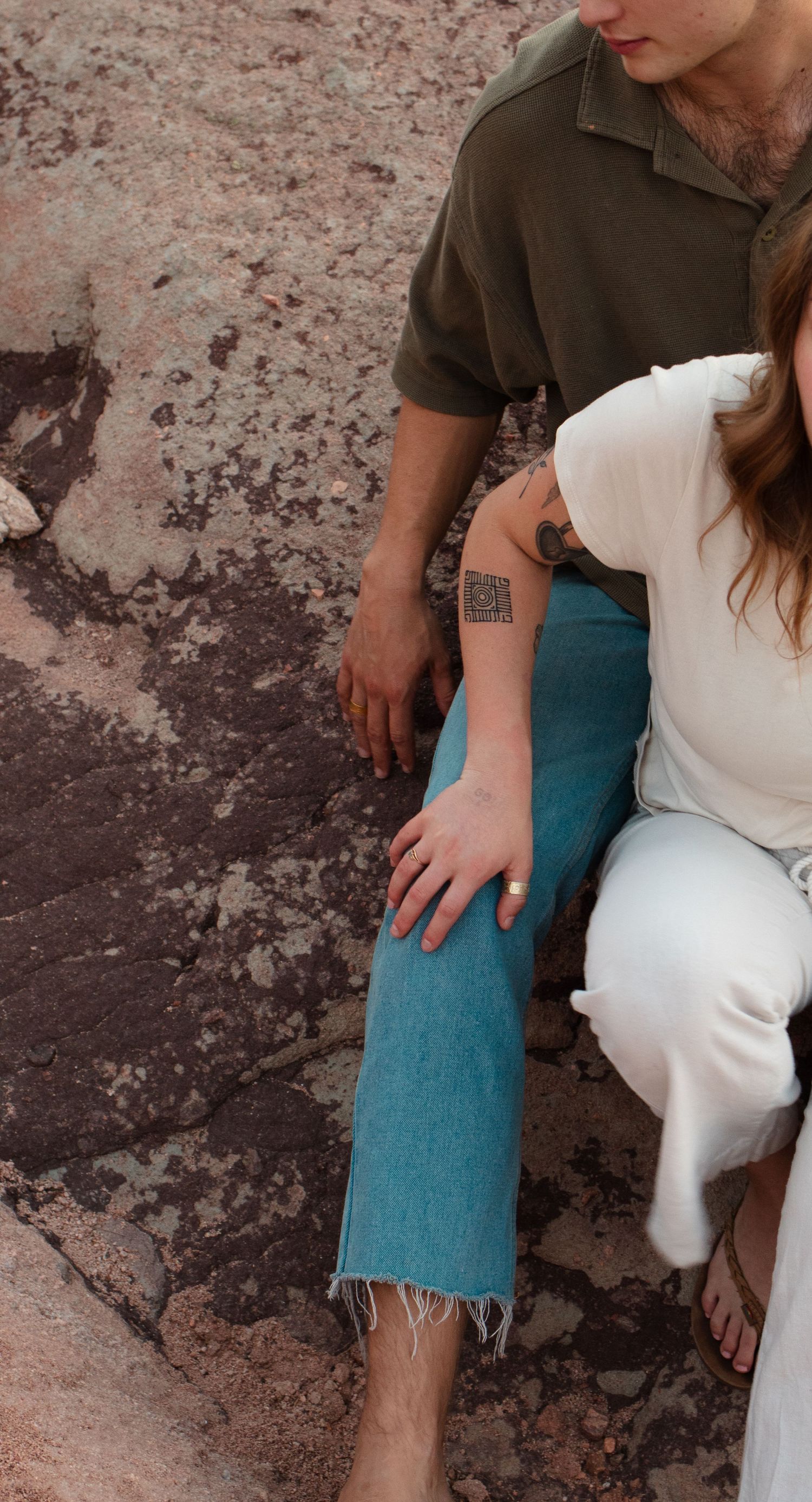 Denver couples outdoor session