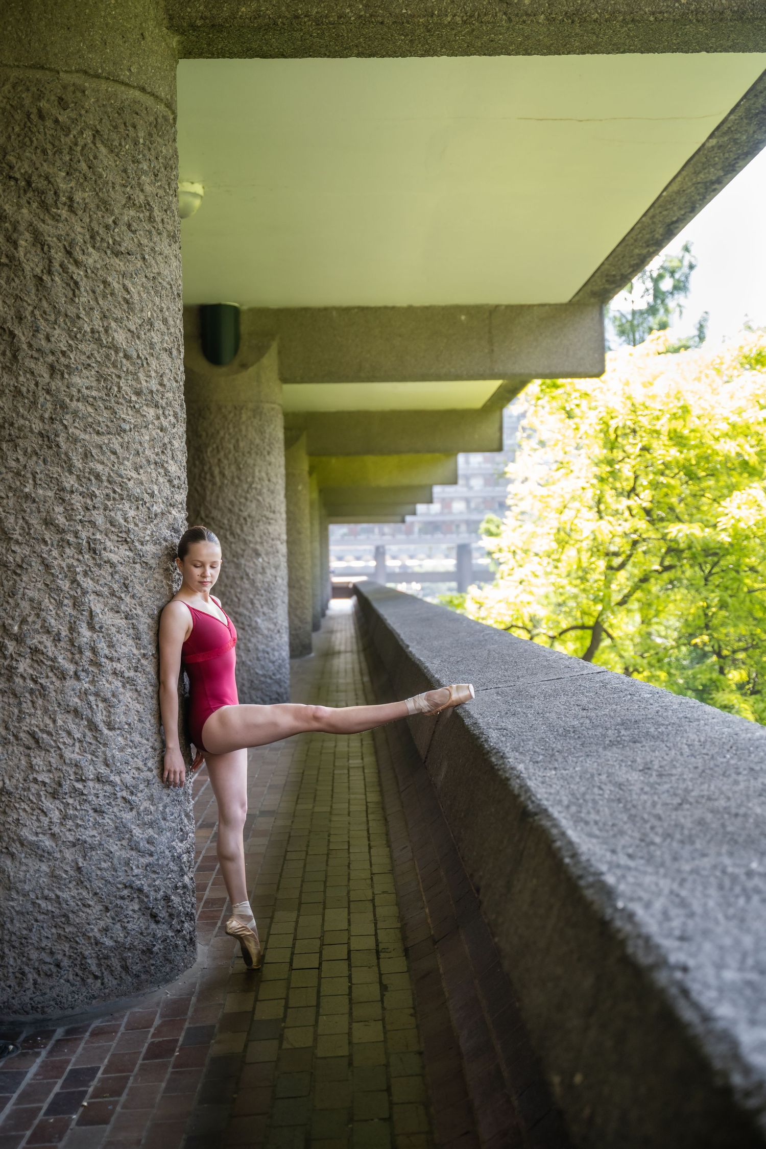 Creative dance portraits, The Barbican, London