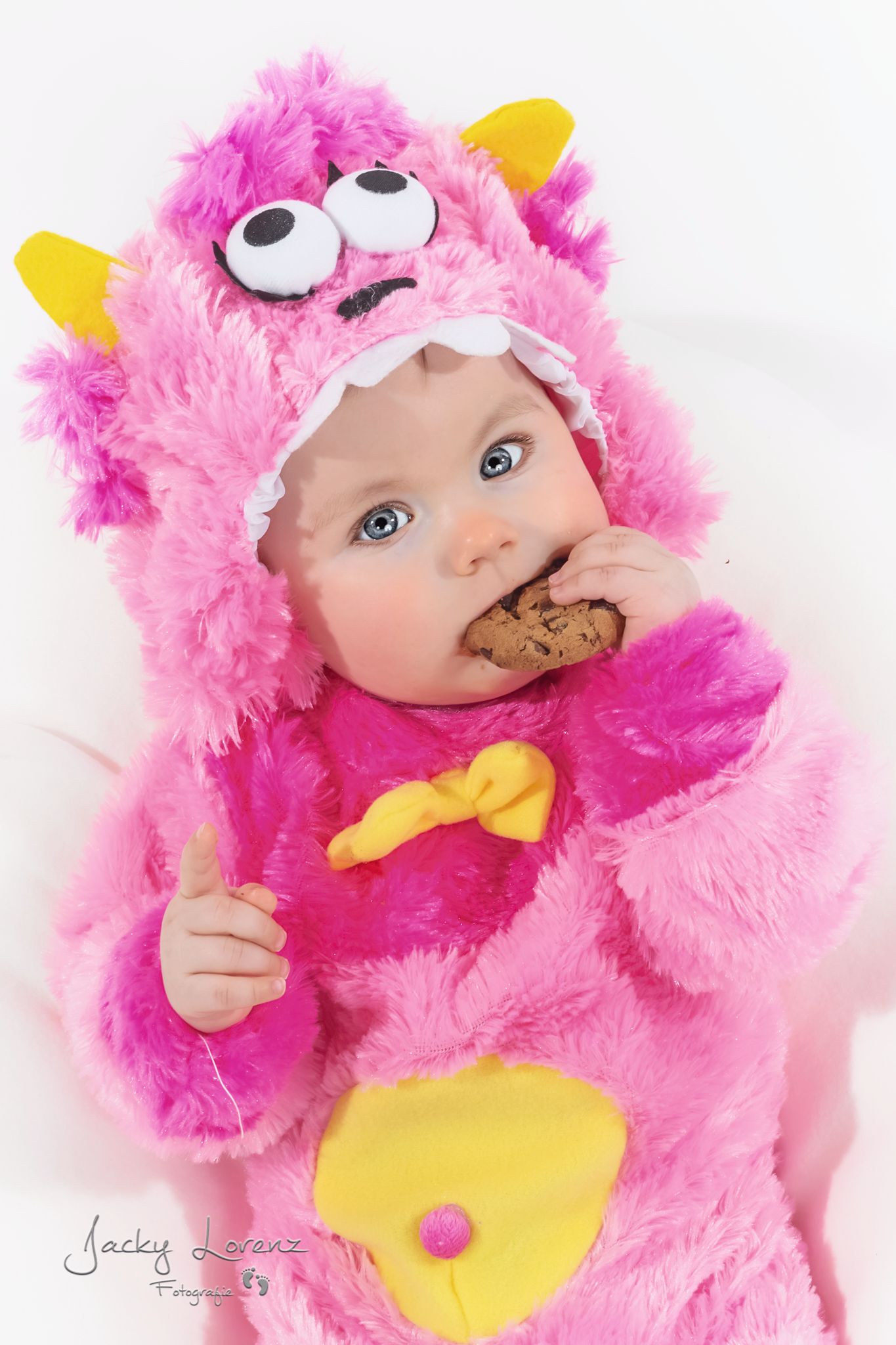 Baby im Monster Kostüm, Babyshooting, Babyfotografie Jacky Lorenz Fotografie, Plaidt, Koblenz, Neuwied, Westerwald und Umgebung