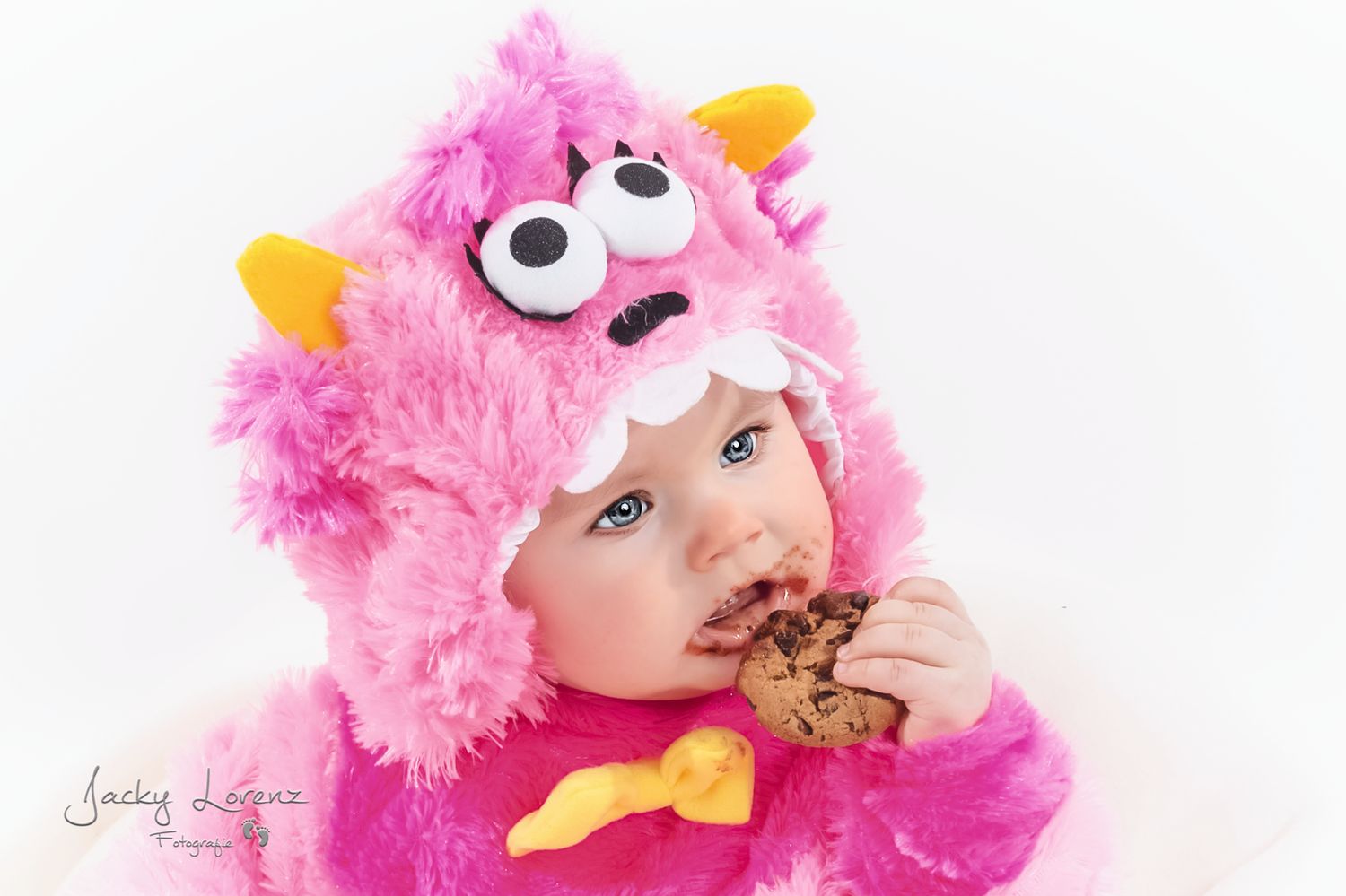 Baby im Monster Kostüm, Babyshooting, Babyfotografie Jacky Lorenz Fotografie, Plaidt, Koblenz, Neuwied, Westerwald und Umgebung
