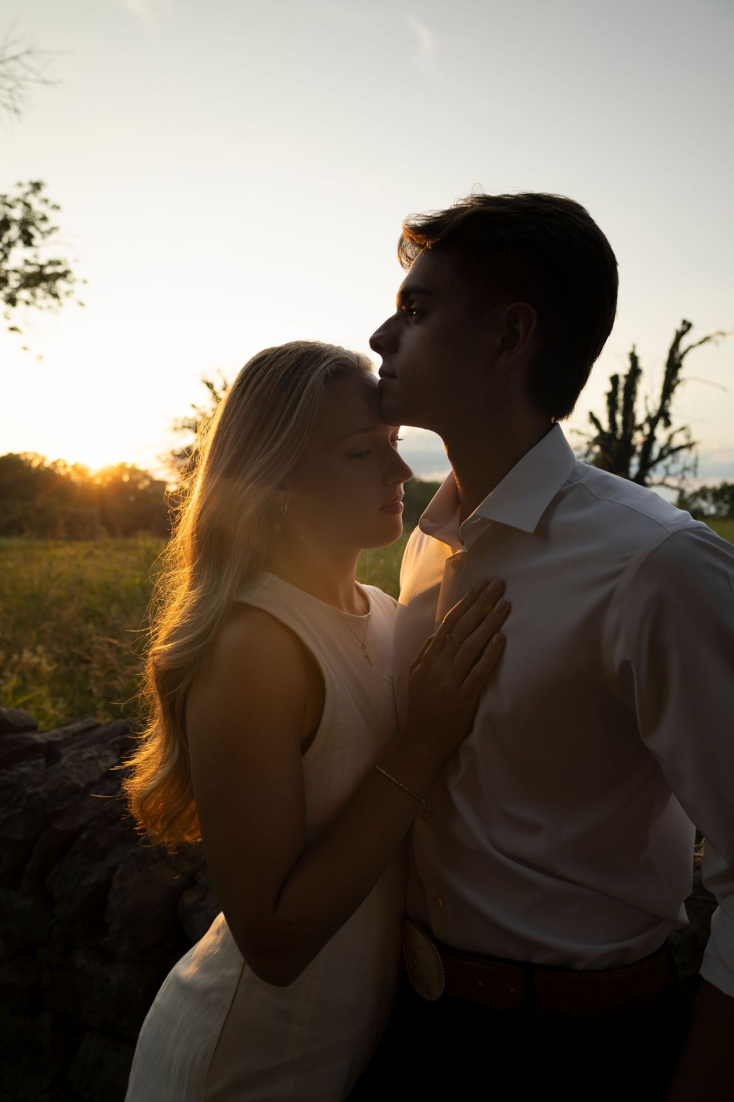 Natural engagement photography capturing authentic connection
