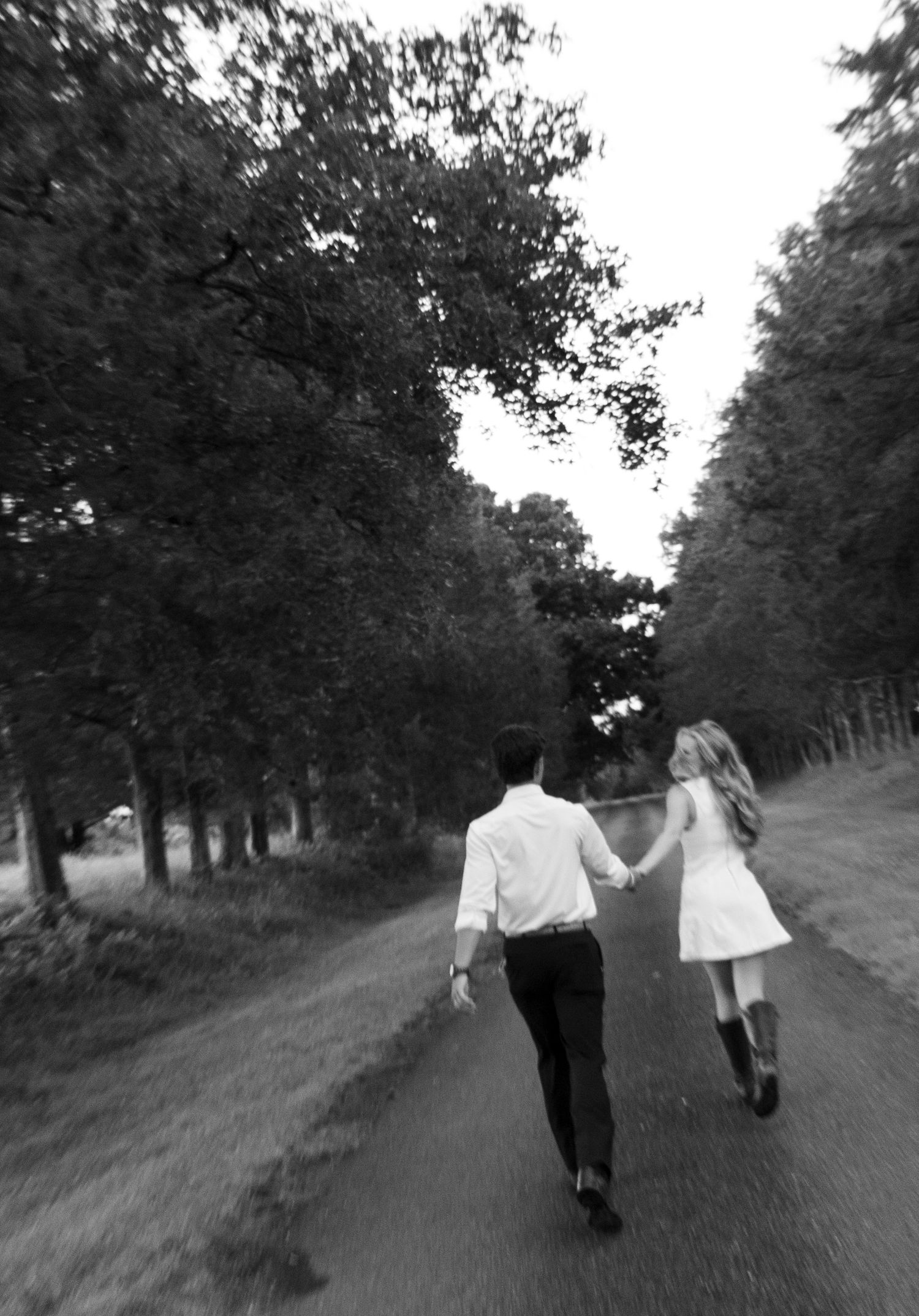 Authentic engagement portraits with a documentary photography style