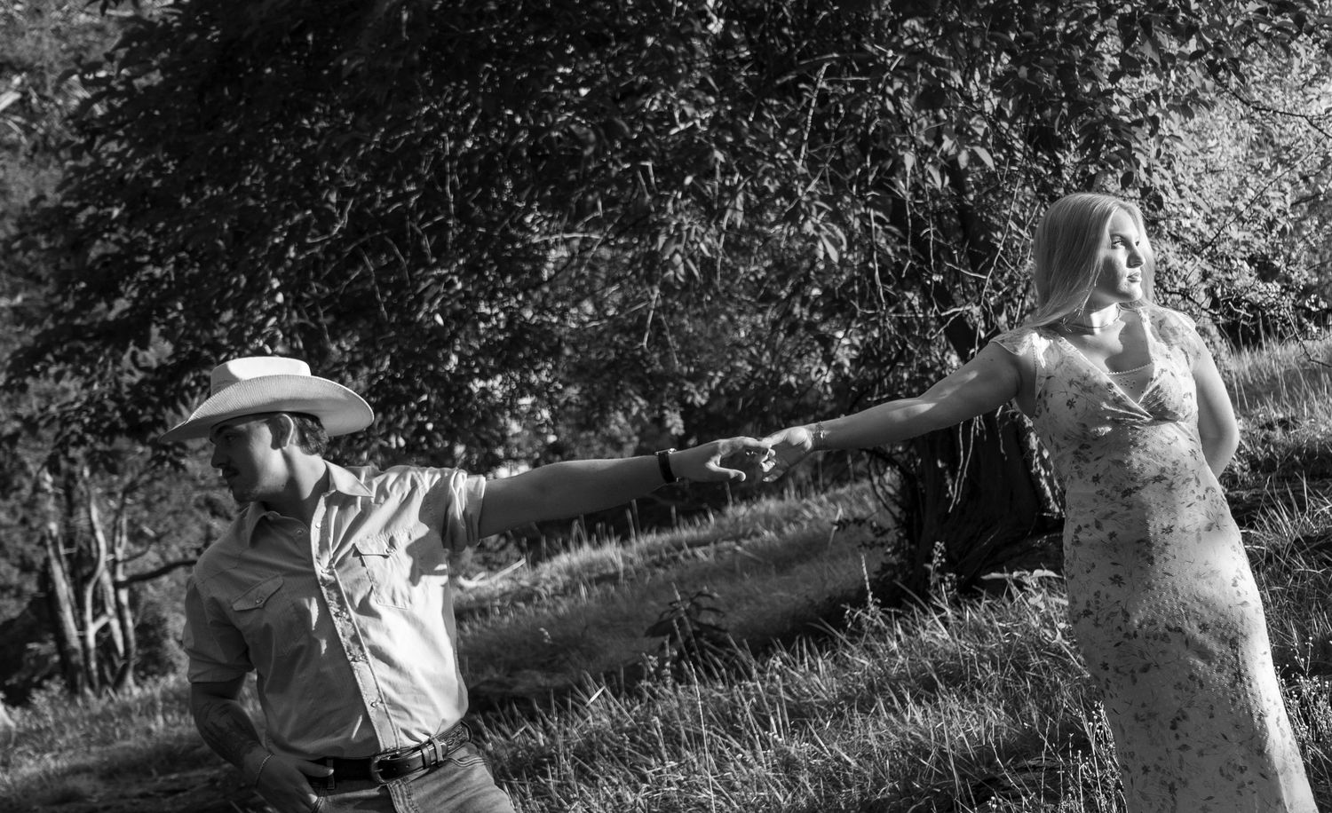Natural engagement photography capturing authentic connection