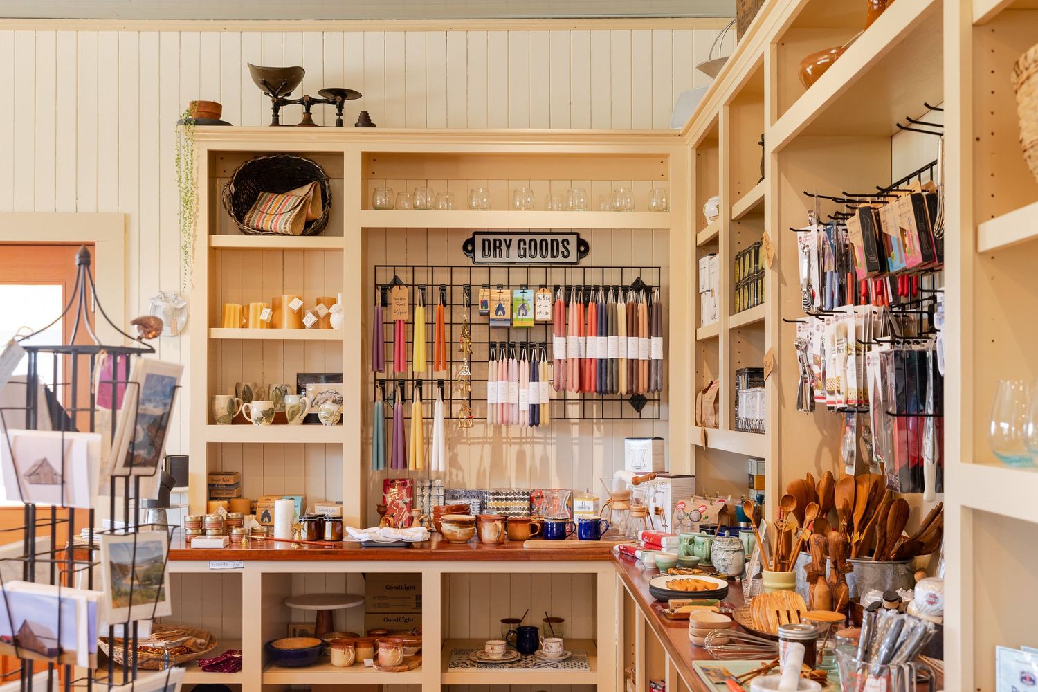 Interior of a country store. Travel imagery by editorial photographer with a documentary style. Professional creative travel imagery.
