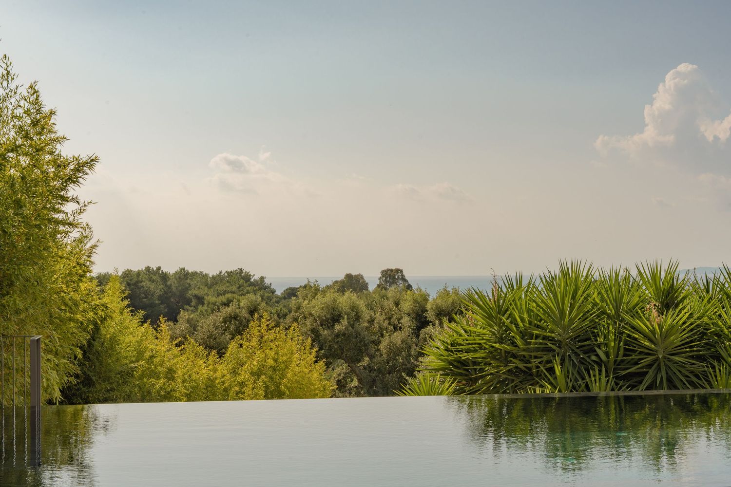 piscine vue mer - Saint-Tropez