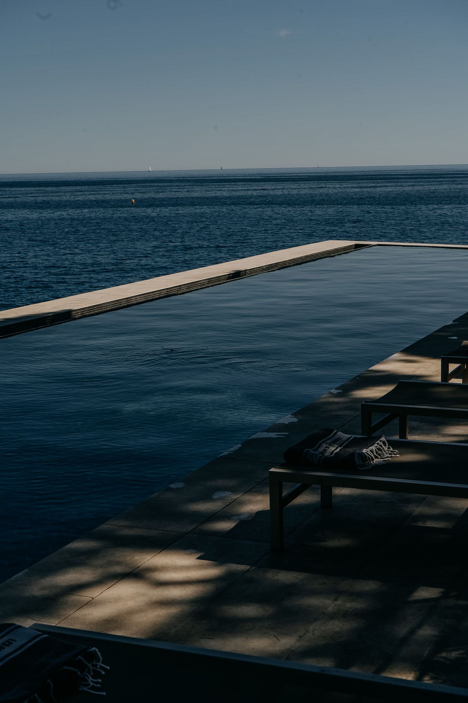 piscine avec vue mer - Hôtel de luxe - Cassis