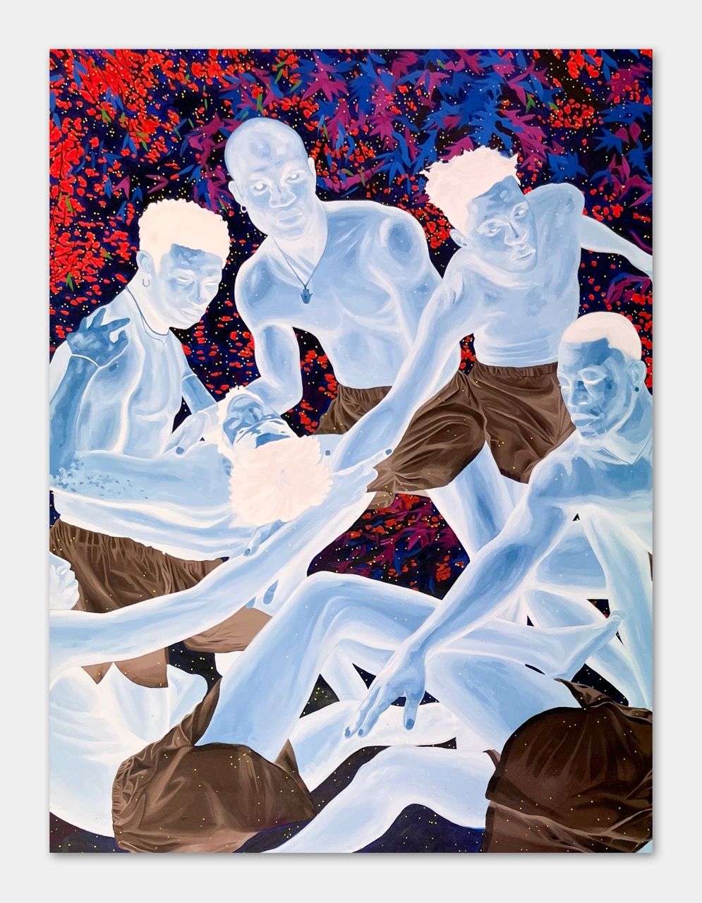 Hold Me Here and There, 2025
Oil and acrylic on canvas
213 x 152 cm / 84 x 56 in