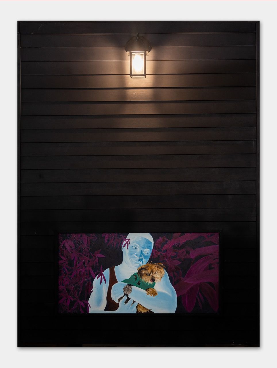 My basement window (American Architecture I), 2024
Mixed media
244 x 183 cm / 96 x 72 in