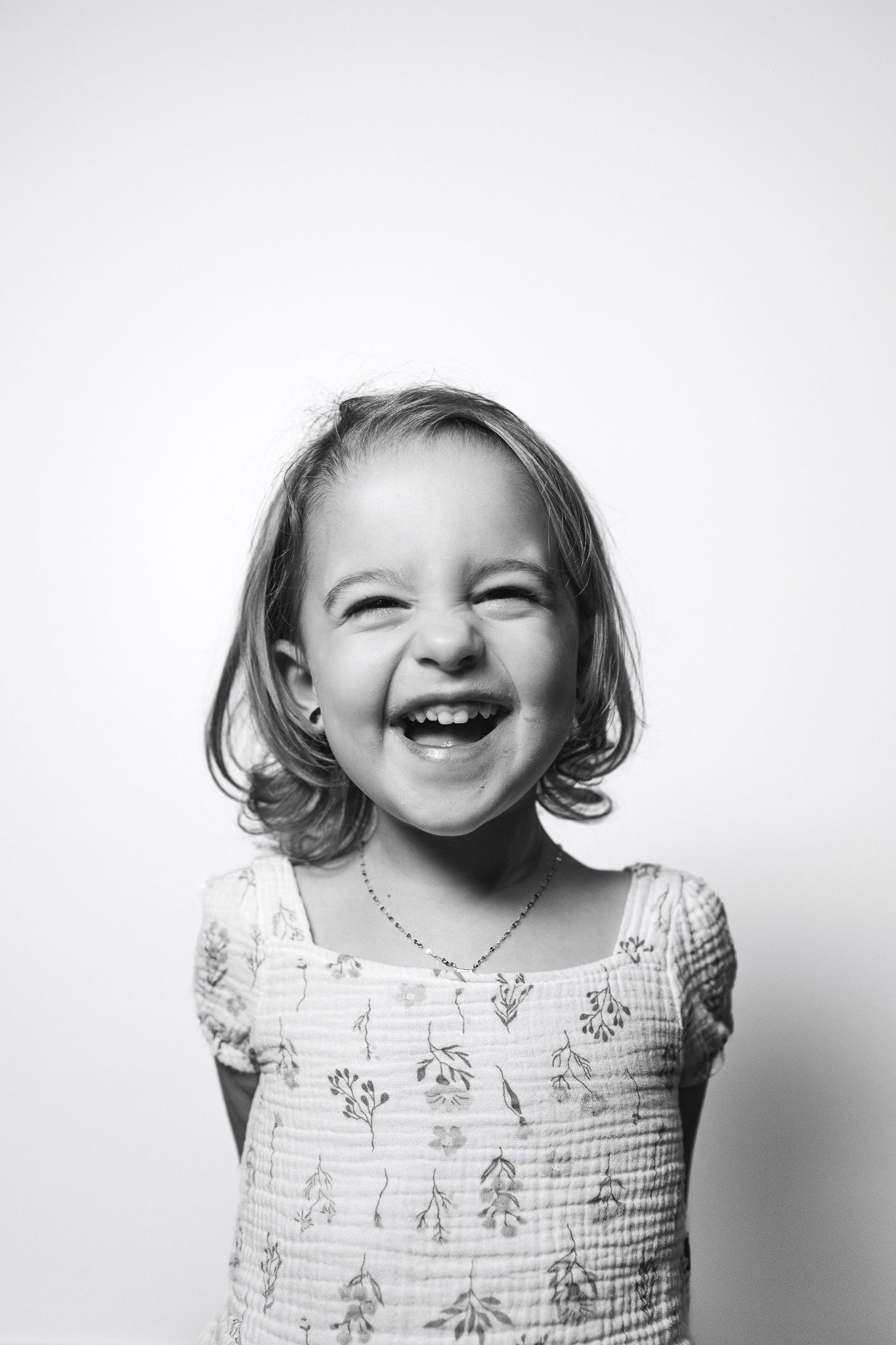 Black and white kids personality portrait taken by on-site and mobile portrait photographers in New Jersey