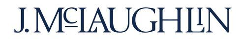 J.McLaughlin brand wordmark in classic serif font displayed in black against white.