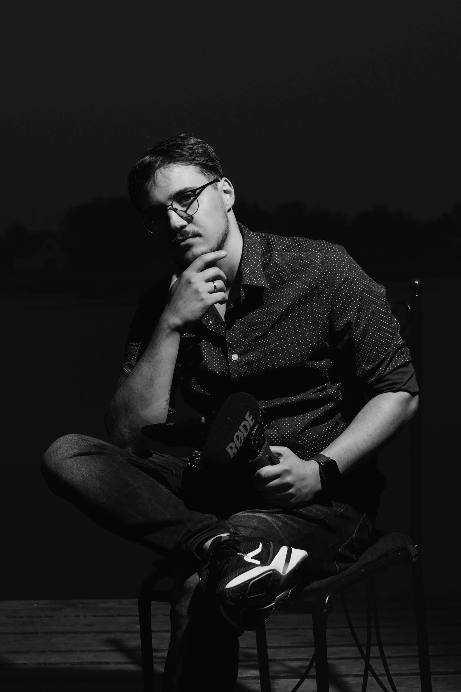 Operator kamery oraz dźwiękowiec
