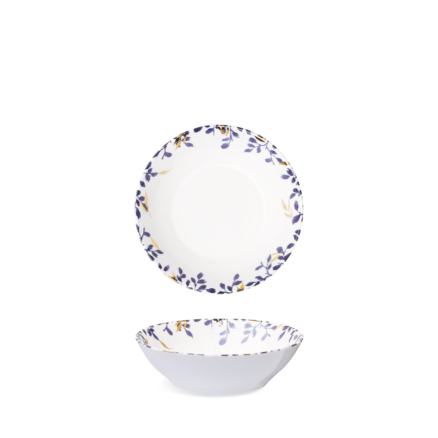 Digital printing on hard porcelain by G. Benedikt - gold